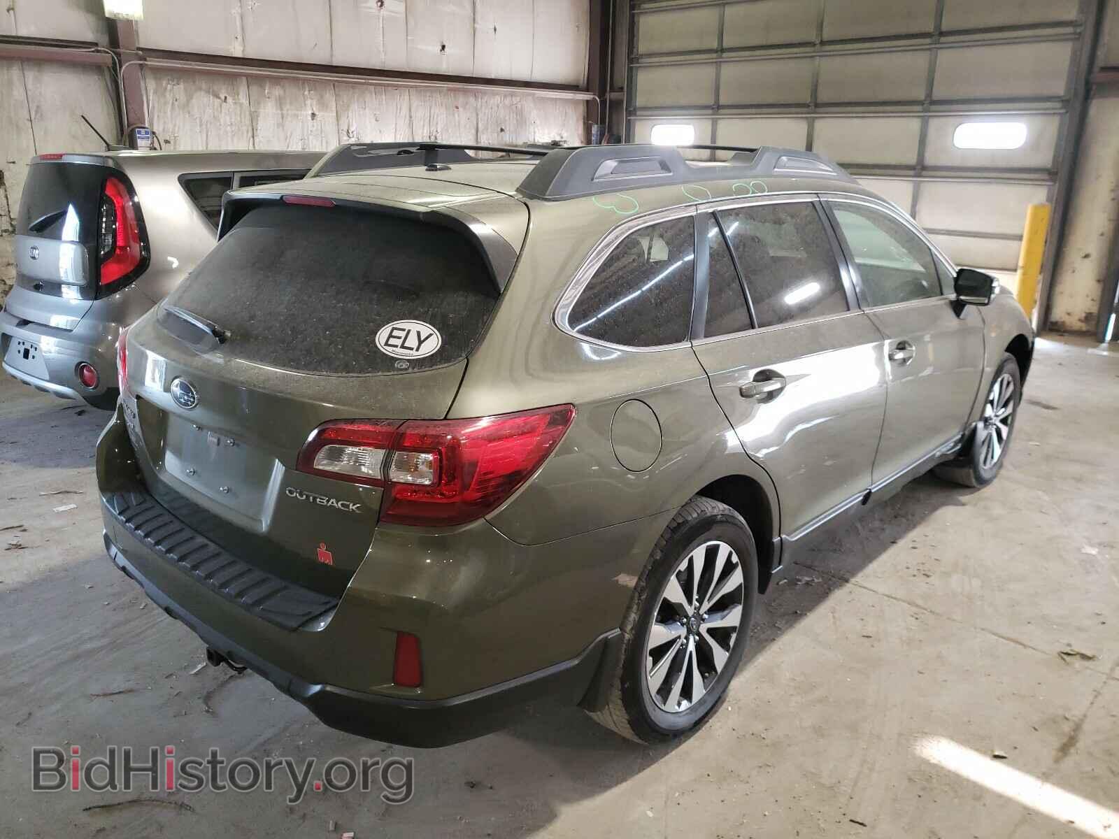 2015 SUBARU OUTBACK - VIN: 4S4BSBLC4F3252308 - Фото 4