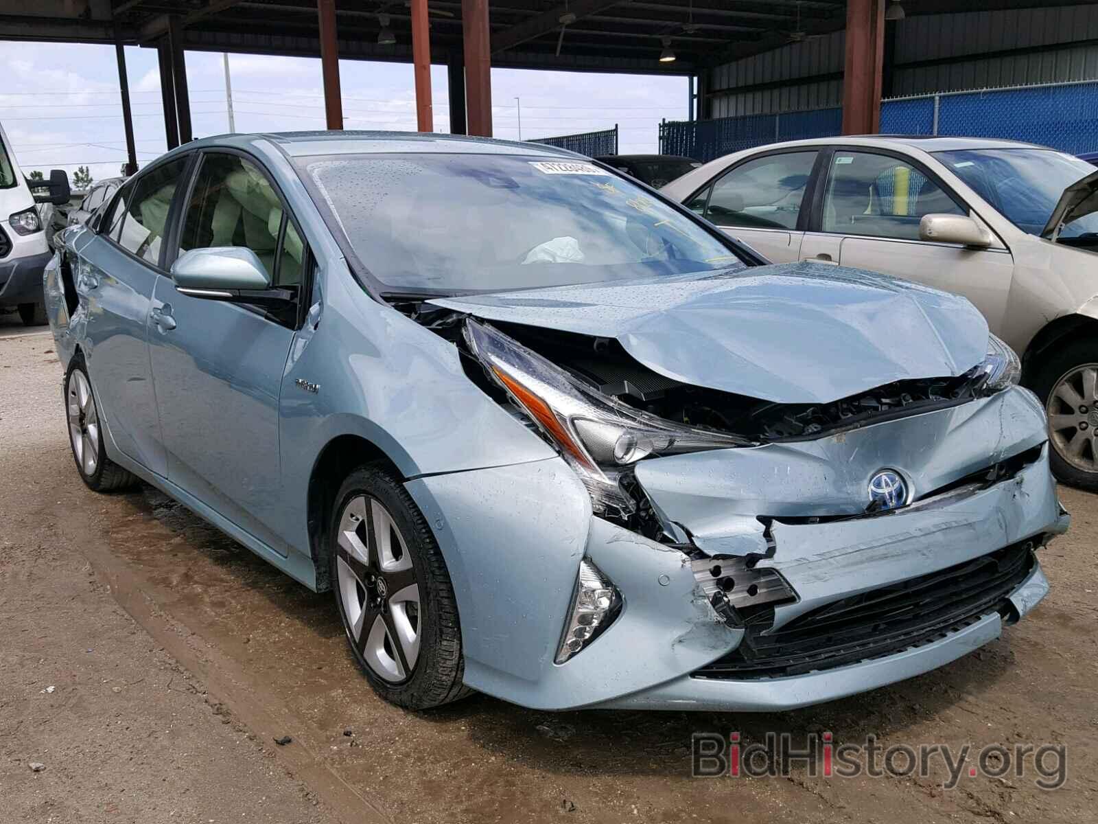 Photo JTDKARFU7J3551918 - TOYOTA PRIUS 2018