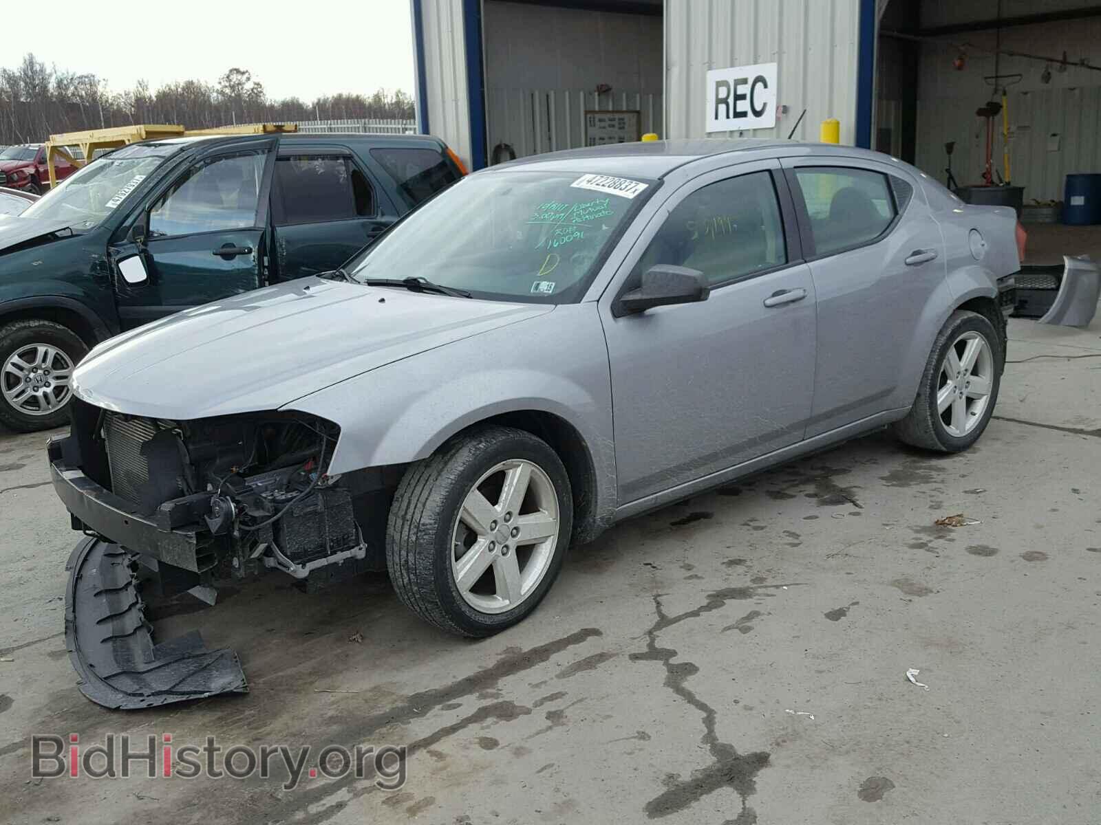2013 DODGE AVENGER - VIN: 1C3CDZAB4DN535285 - Фото 2