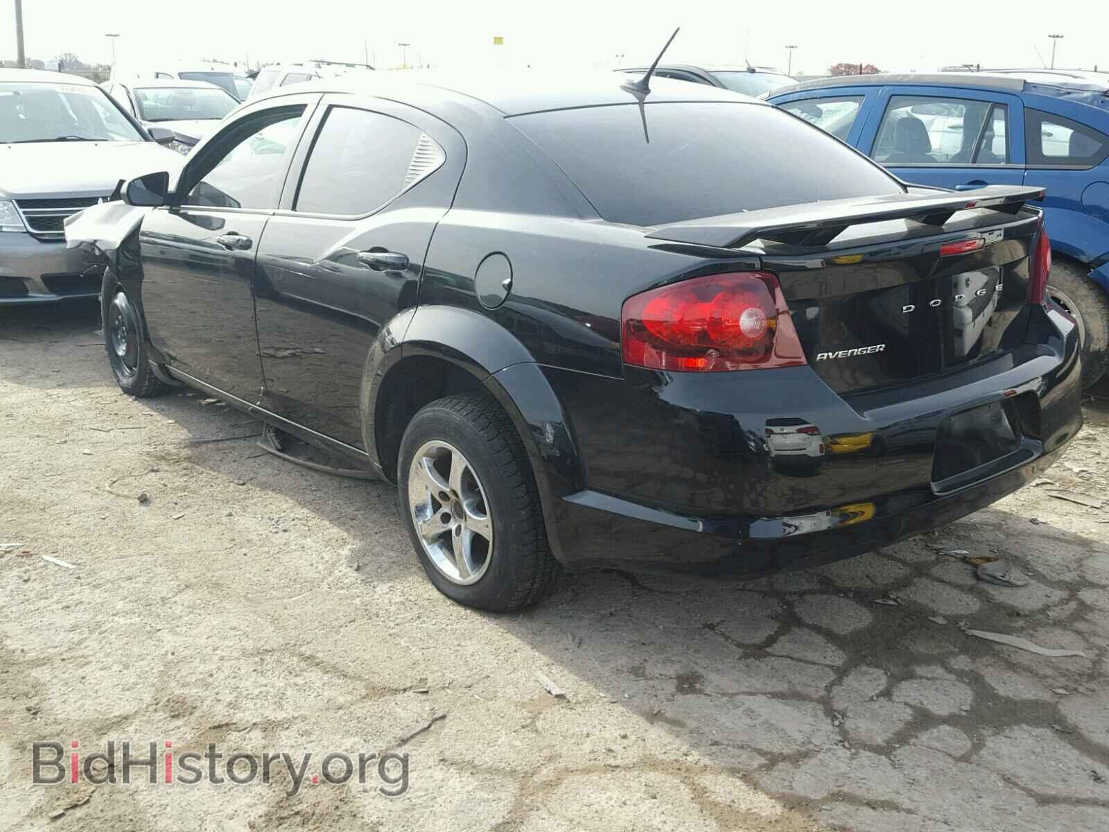 2014 DODGE AVENGER - VIN: 1C3CDZAB1EN227430 - Фото 3