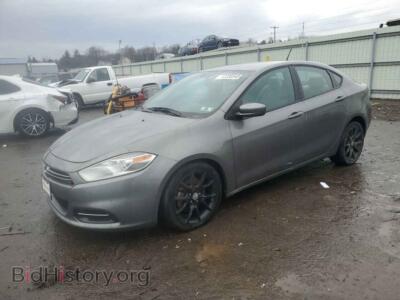 2013 Dodge DART SXT, серый — VIN 1C3CDFBAXDD708253, Copart