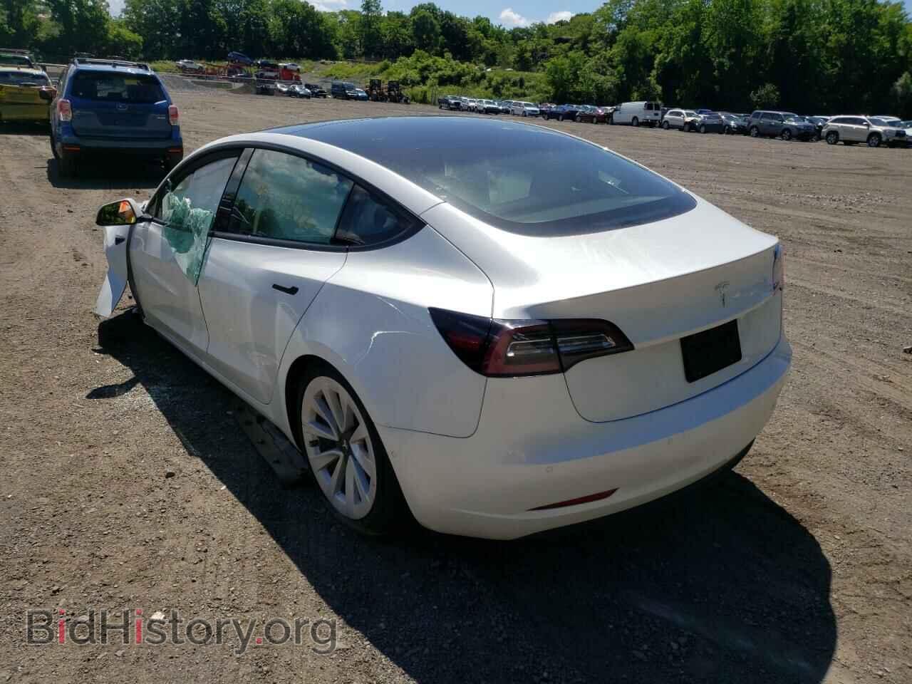 2022 TESLA MODEL 3 - VIN: 5YJ3E1EA8NF154387 - Фото 3