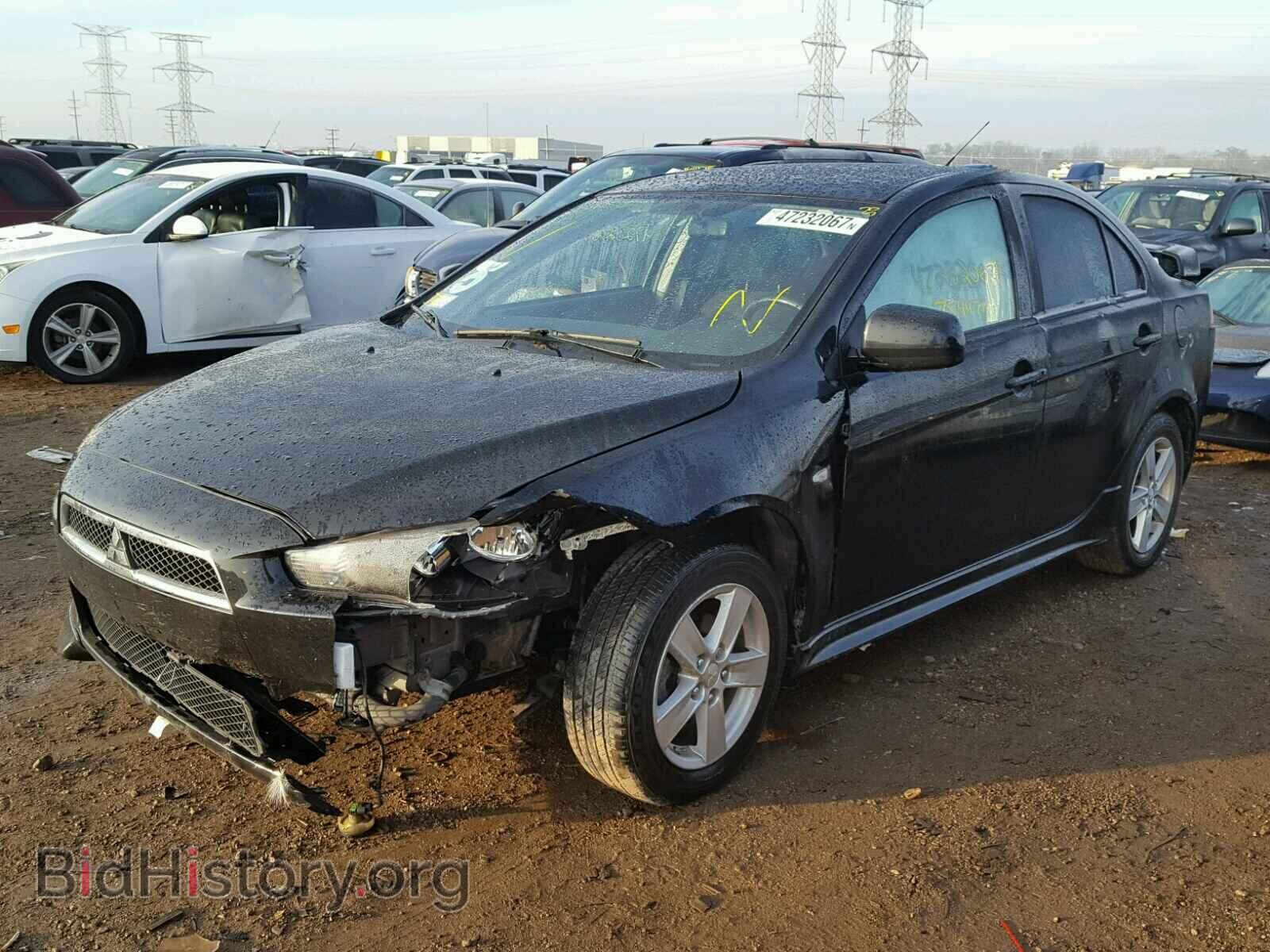 2009 MITSUBISHI LANCER - VIN: JA3AU26U59U042280 - Фото 2