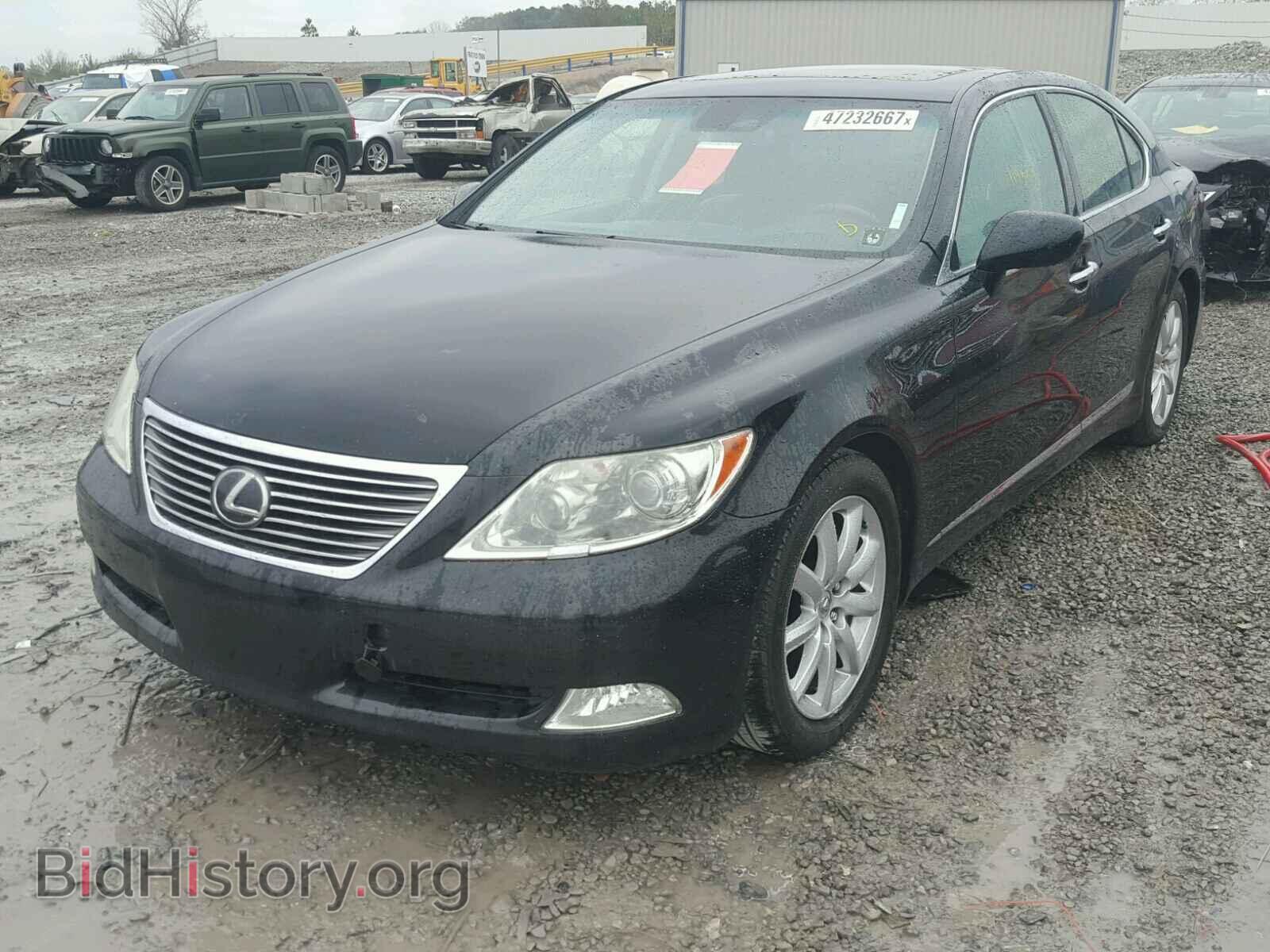 2008 LEXUS LS460 - VIN: JTHBL46F785061152 - Фото 2