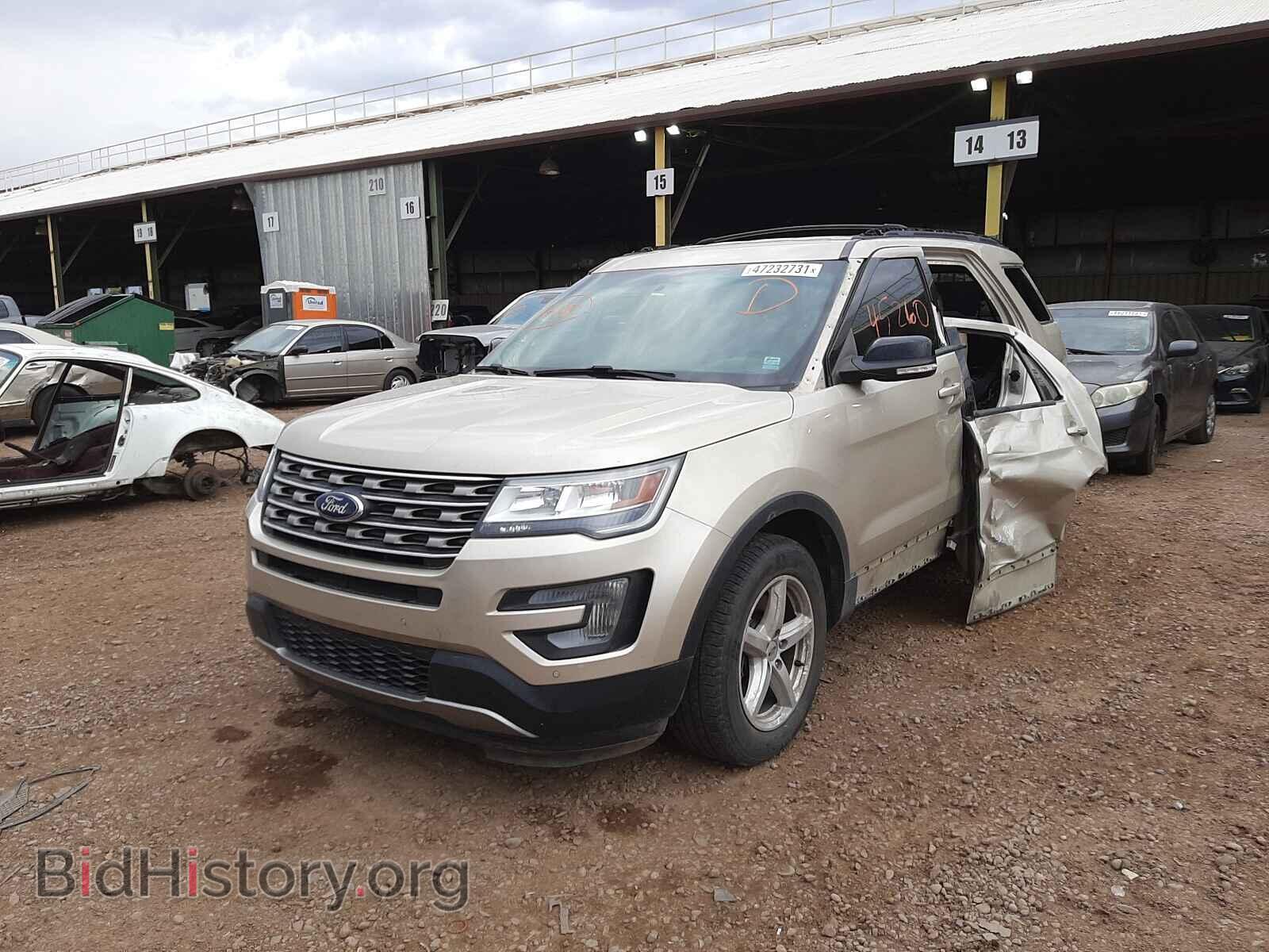 2017 FORD EXPLORER - VIN: 1FM5K8D81HGA34249 - Фото 2