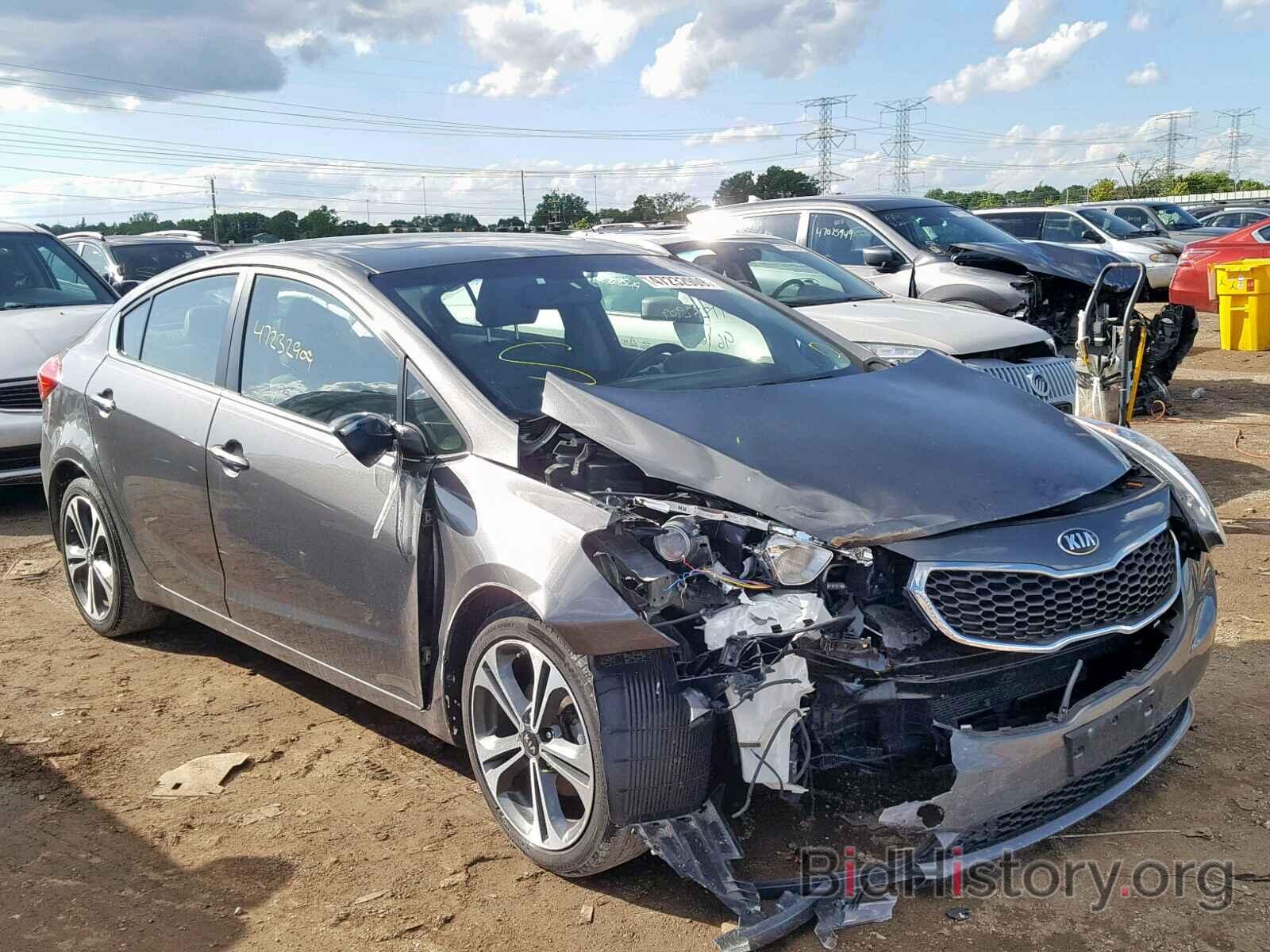 Фотография KNAFZ4A80E5061951 - KIA FORTE EX 2014