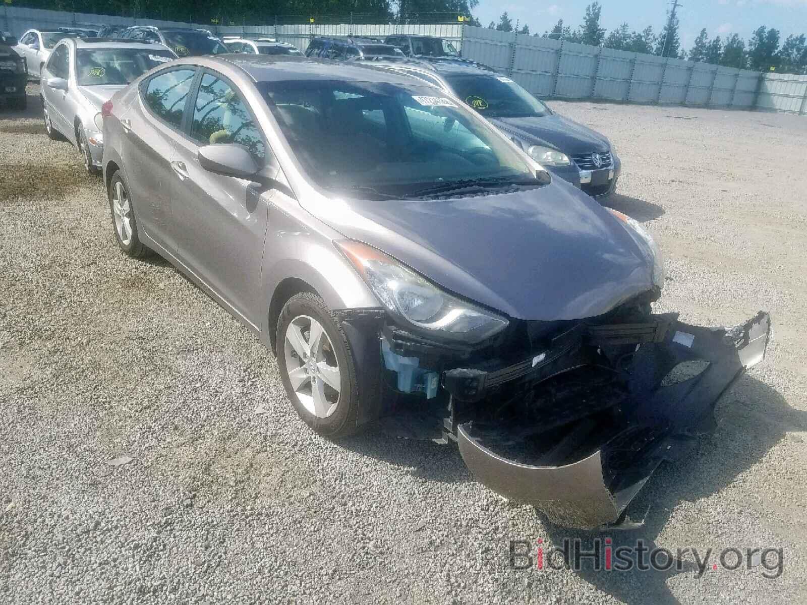 Photo 5NPDH4AE8BH045351 - HYUNDAI ELANTRA 2011