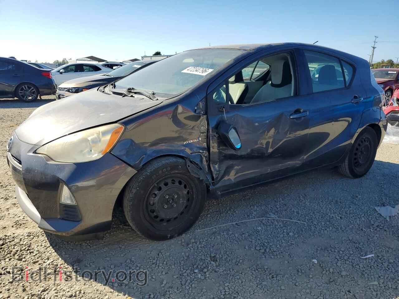 Photo JTDKDTB38C1505191 - TOYOTA PRIUS 2012