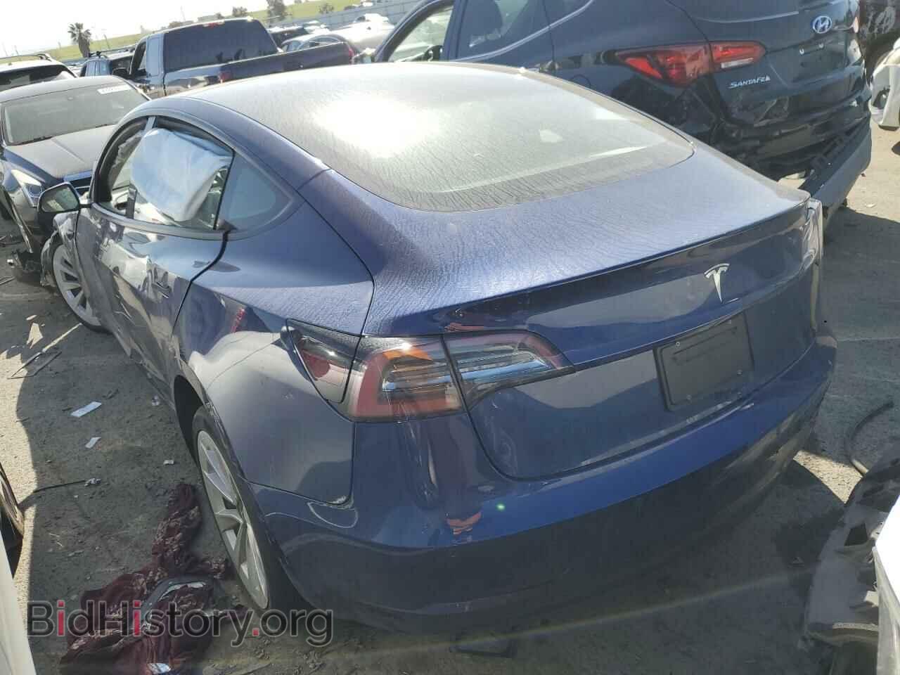 2022 TESLA MODEL 3 - VIN: 5YJ3E1EA7NF251130 - Фото 2