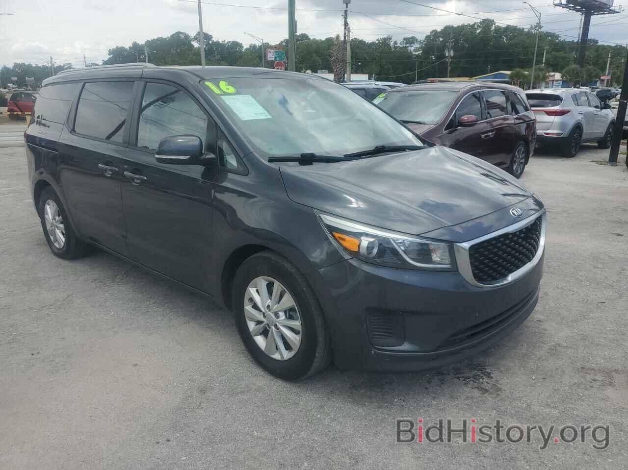 Фотография KNDMB5C14G6148351 - KIA SEDONA 2016