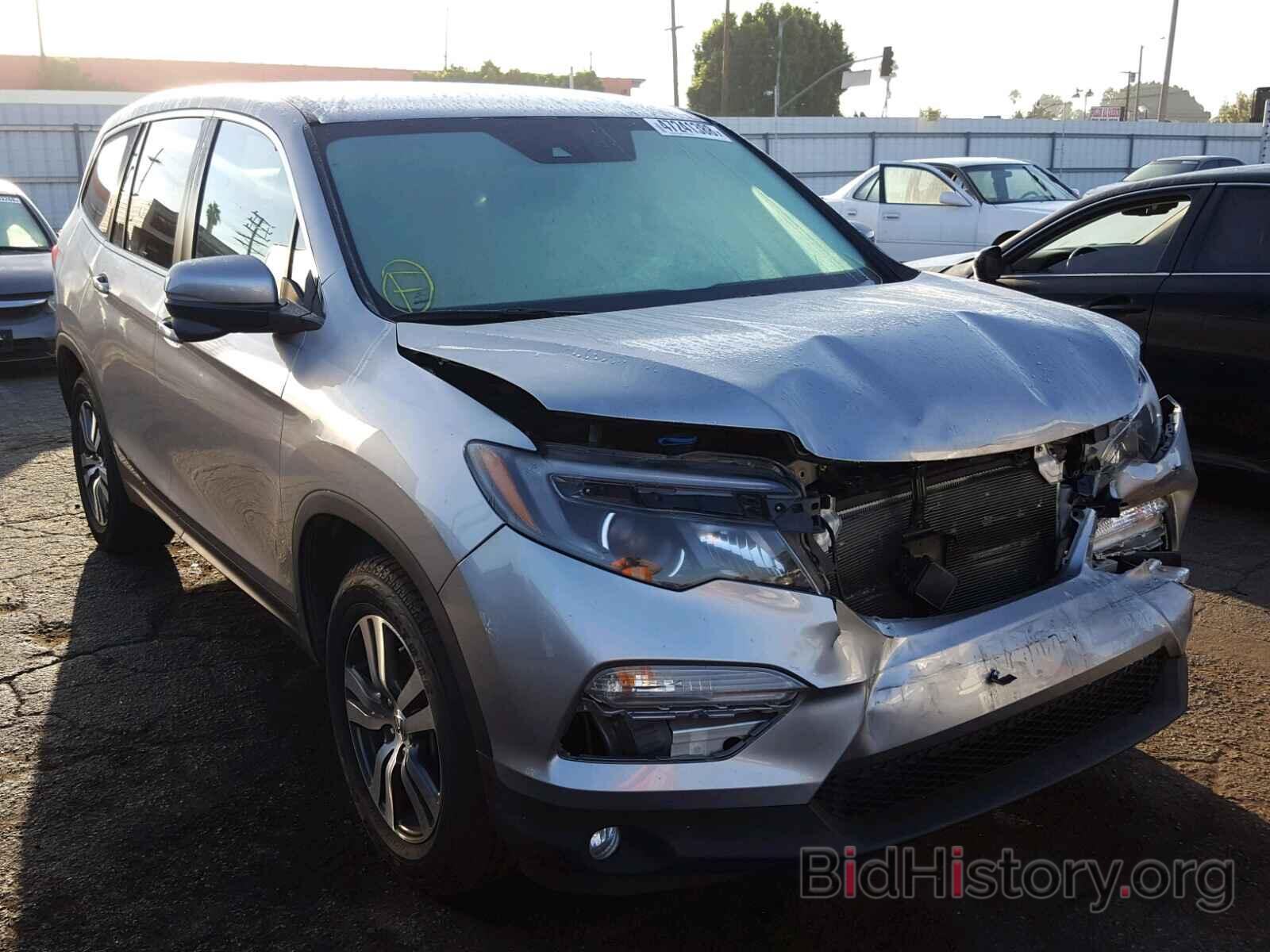 Photo 5FNYF6H46GB042809 - HONDA PILOT EX 2016