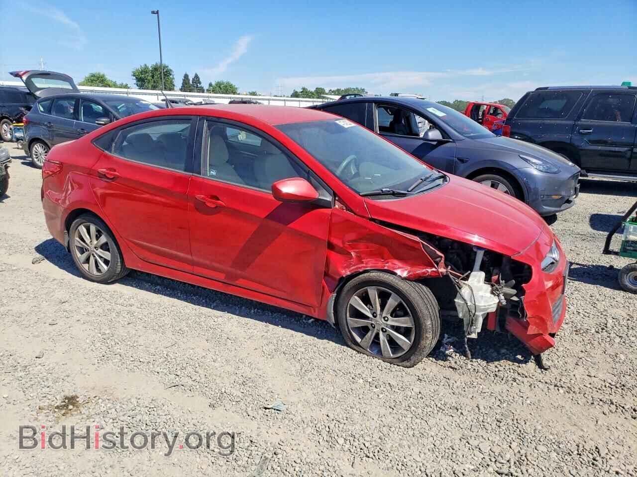 2012 HYUNDAI ACCENT - VIN: KMHCU4AE0CU108047 - Фото 4