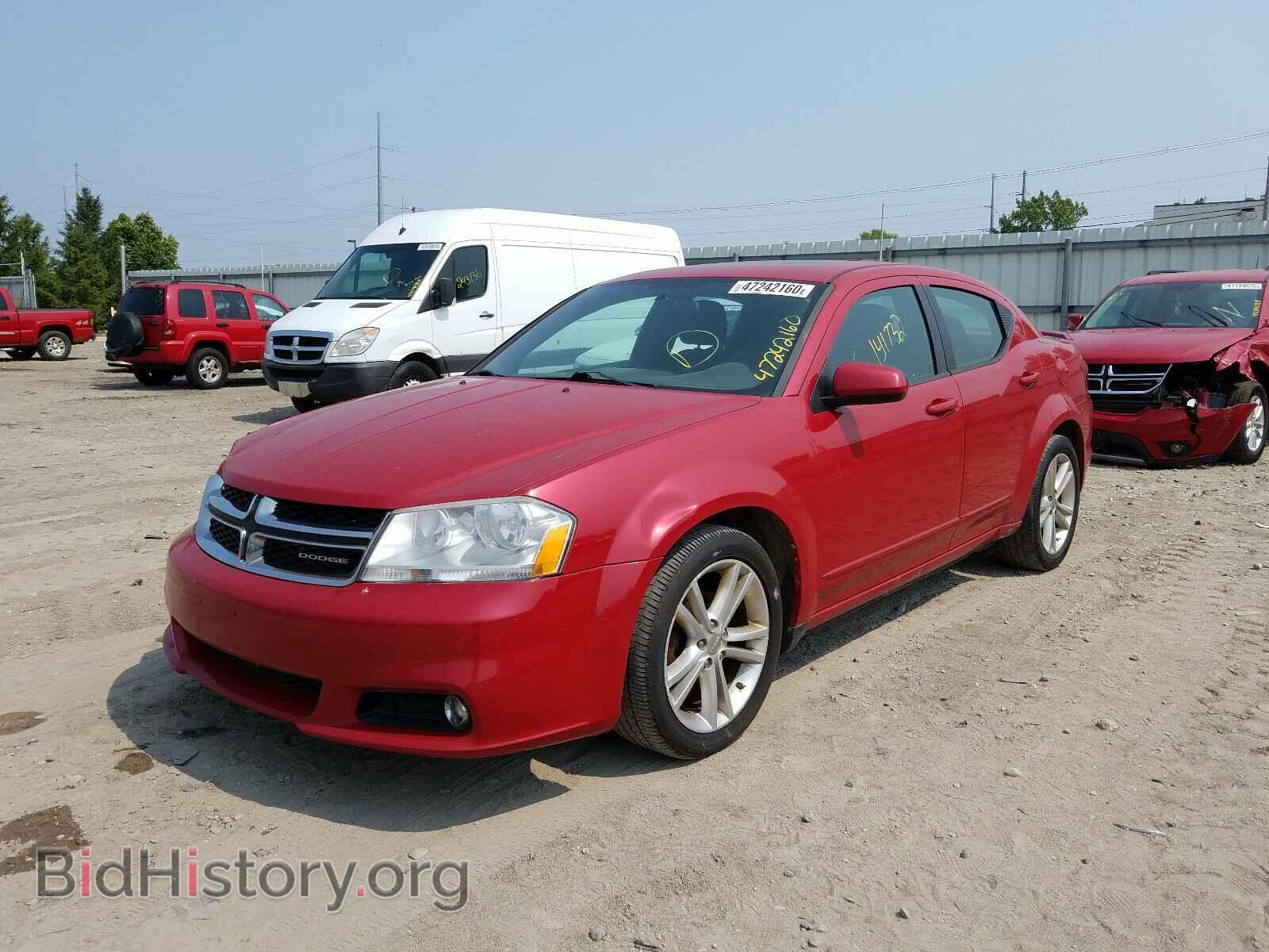 2011 DODGE AVENGER - VIN: 1B3BD1FG9BN547086 - Фото 2