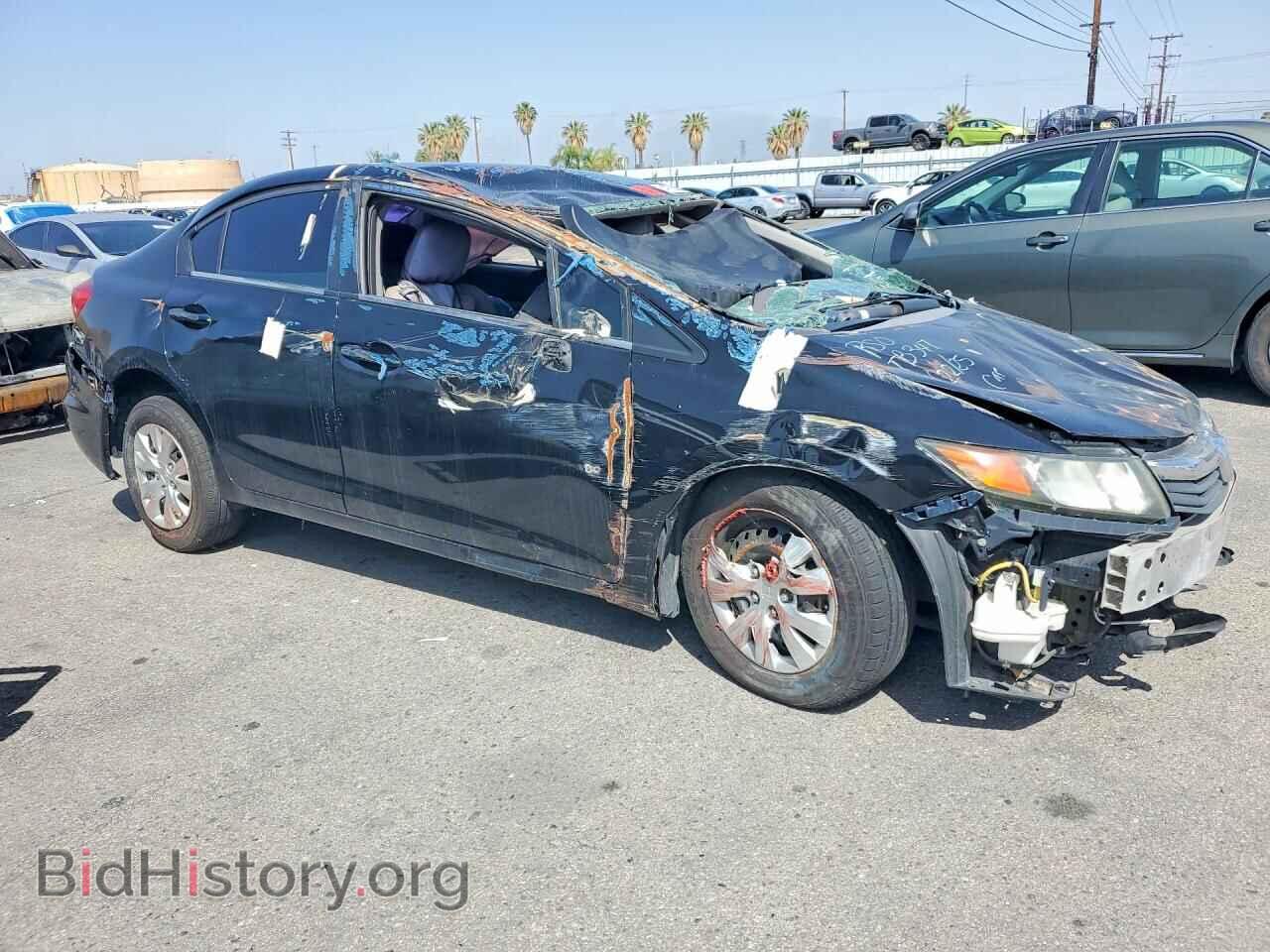 2012 HONDA CIVIC - VIN: 2HGFB2F57CH323840 - Фото 4