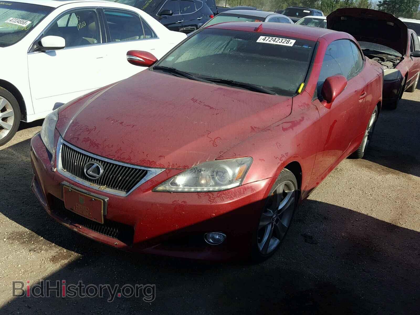 2012 LEXUS IS - VIN: JTHFE2C27C2508803 - Photo 2