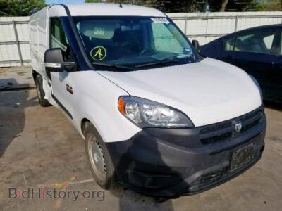 2017 RAM PROMASTER, белый — VIN ZFBERFAB4H6D53290, Copart