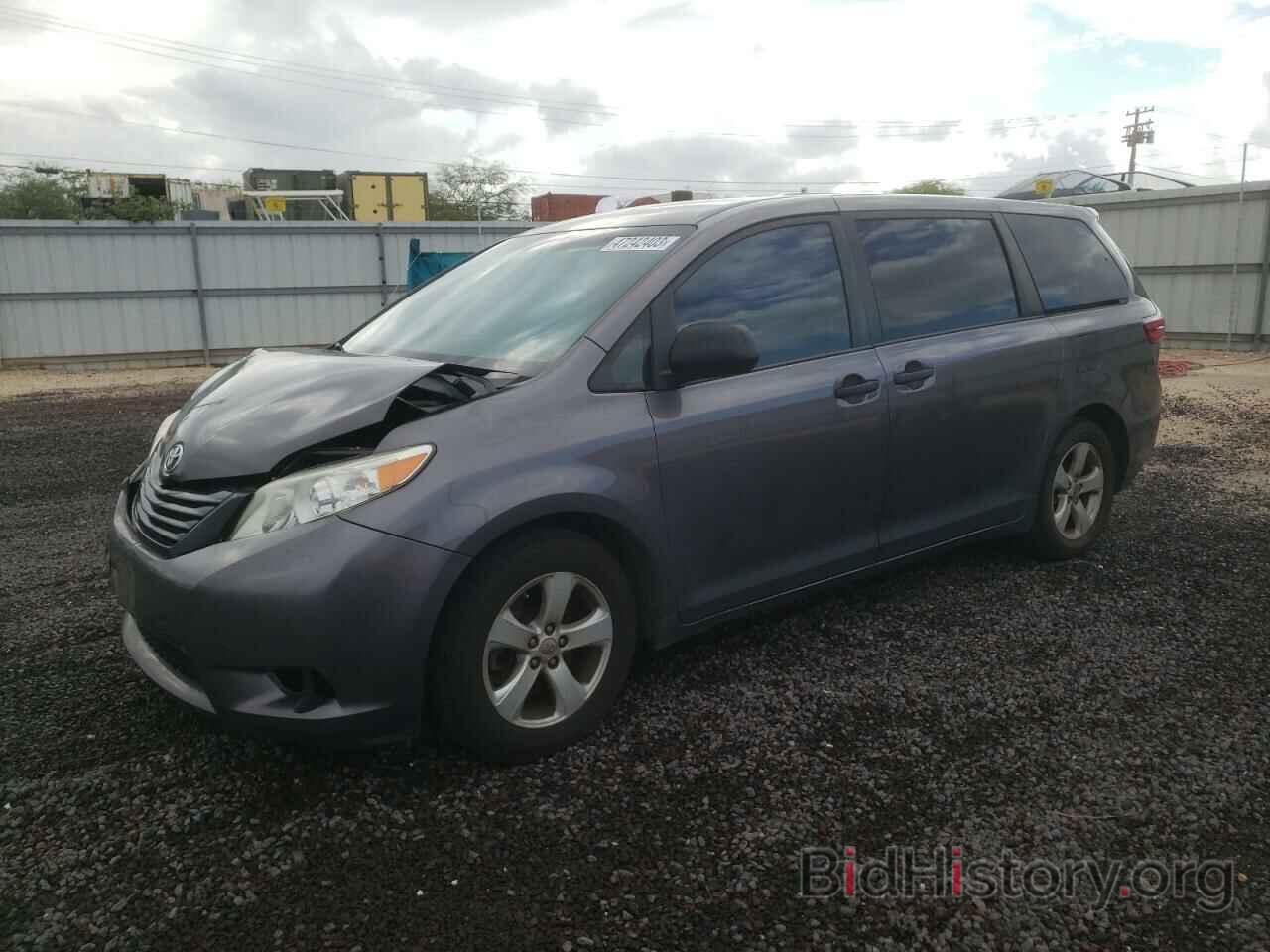 Photo 5TDZK3DC9GS692239 - TOYOTA SIENNA 2016