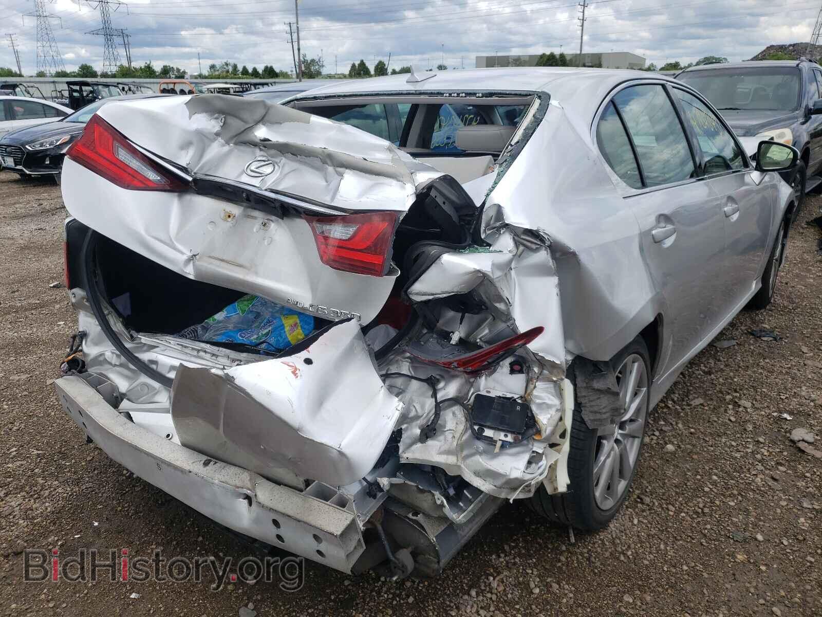 2013 LEXUS GS350 - VIN: JTHCE1BL7D5001780 - Фото 4