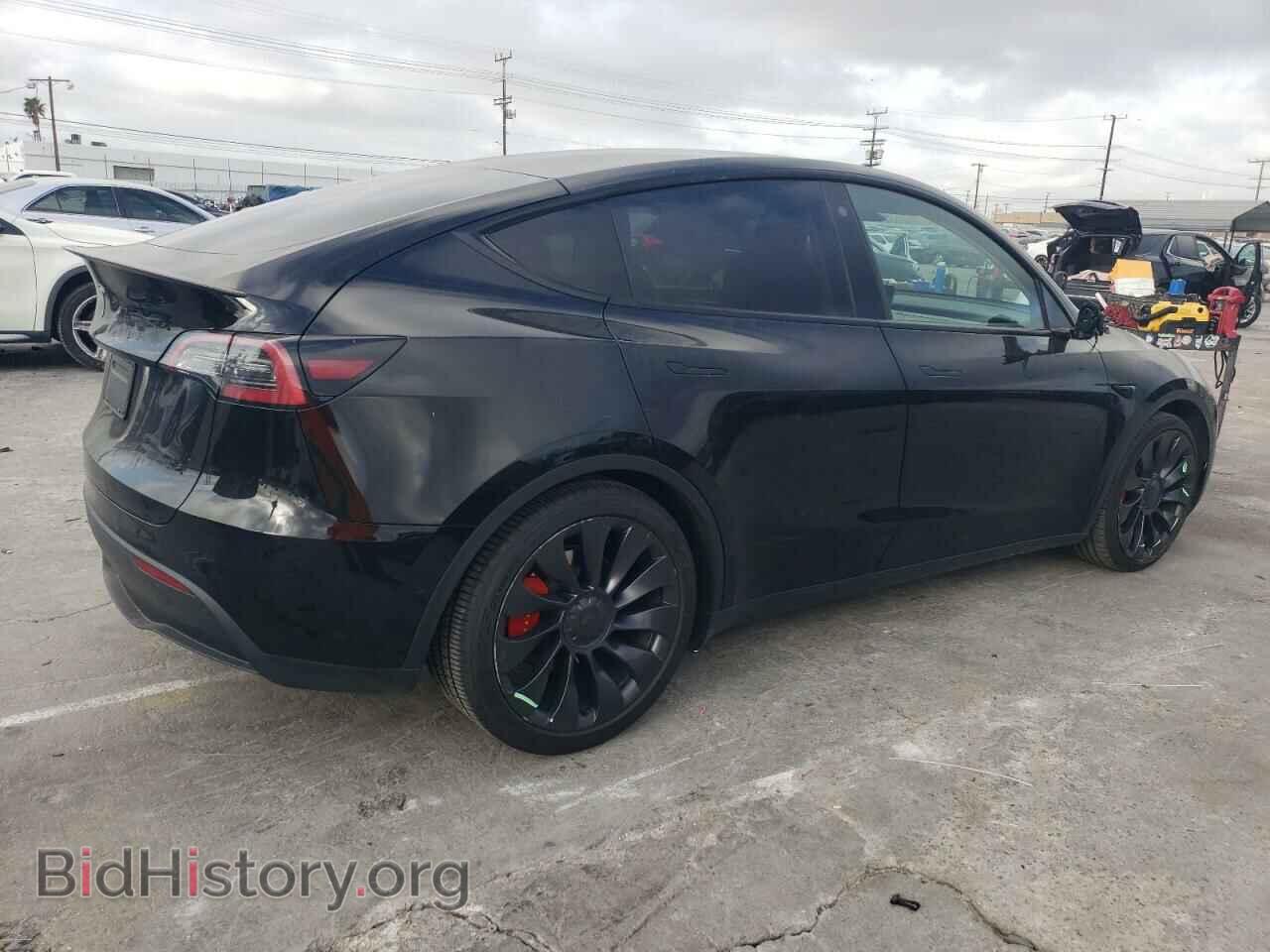 2022 TESLA MODEL Y - VIN: 7SAYGDEFXNF536162 - Фото 3