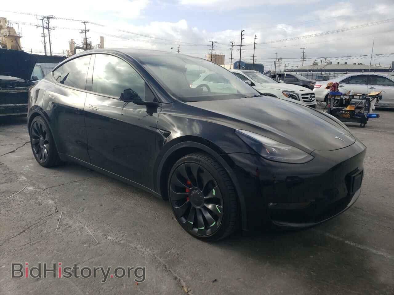 2022 TESLA MODEL Y - VIN: 7SAYGDEFXNF536162 - Фото 4