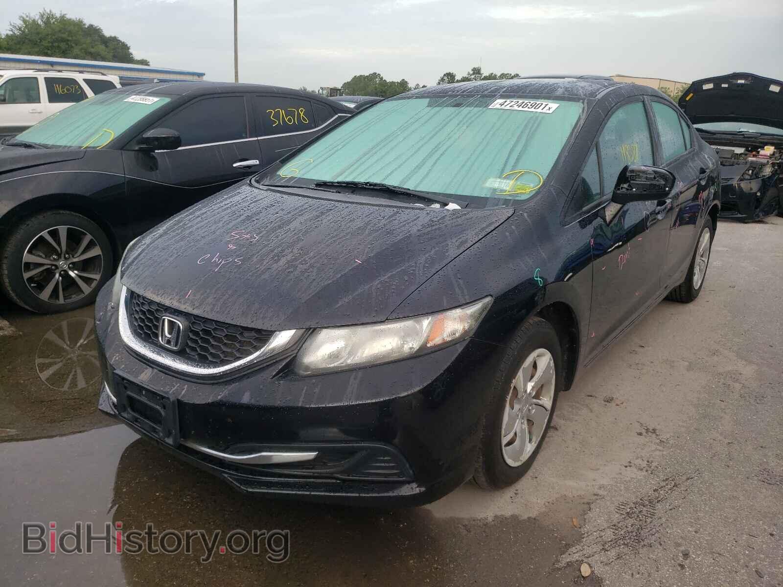 2014 HONDA CIVIC - VIN: 19XFB2F58EE227261 - Фото 2