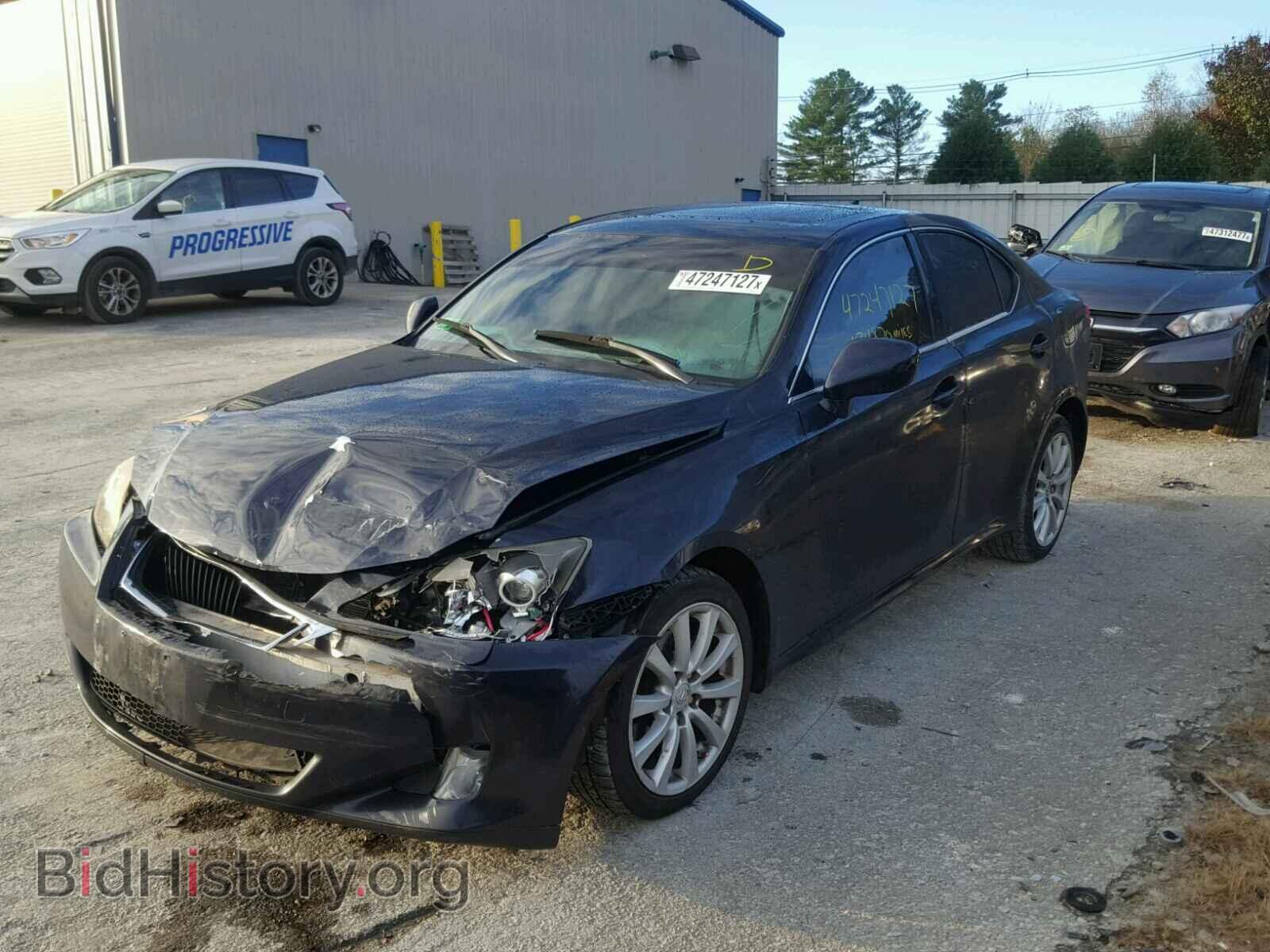 2007 LEXUS IS250 - VIN: JTHCK262X75014205 - Фото 2