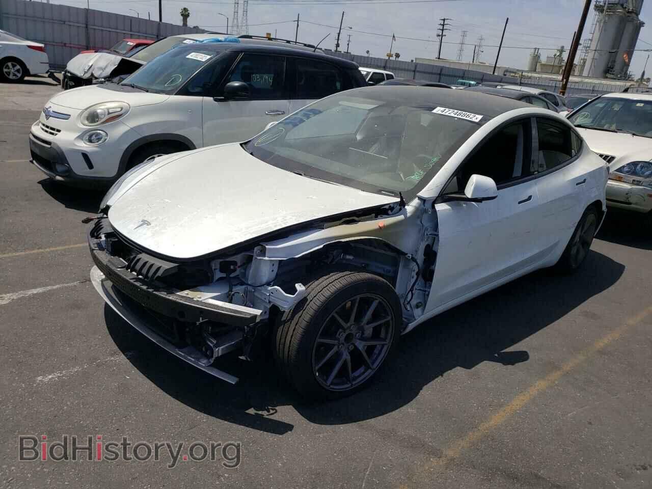 2021 TESLA MODEL 3 - VIN: 5YJ3E1EA7MF940308 - Photo 2