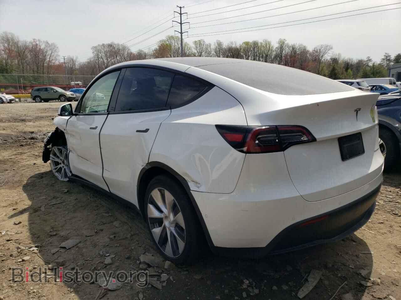 2021 TESLA MODEL Y - VIN: 5YJYGDEEXMF202961 - Photo 2