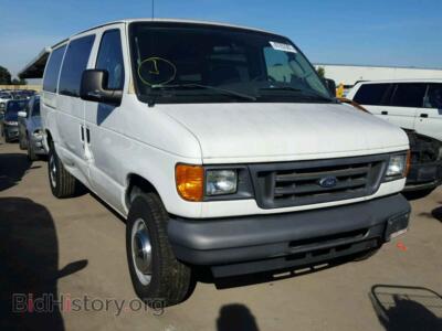 2006 Ford ECONOLINE, white — VIN 1FBNE31S86HB38716, Copart