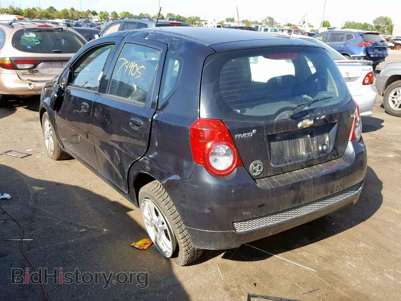 2011 CHEVROLET AVEO - VIN: KL1TD6DE9BB198750 - Фото 3