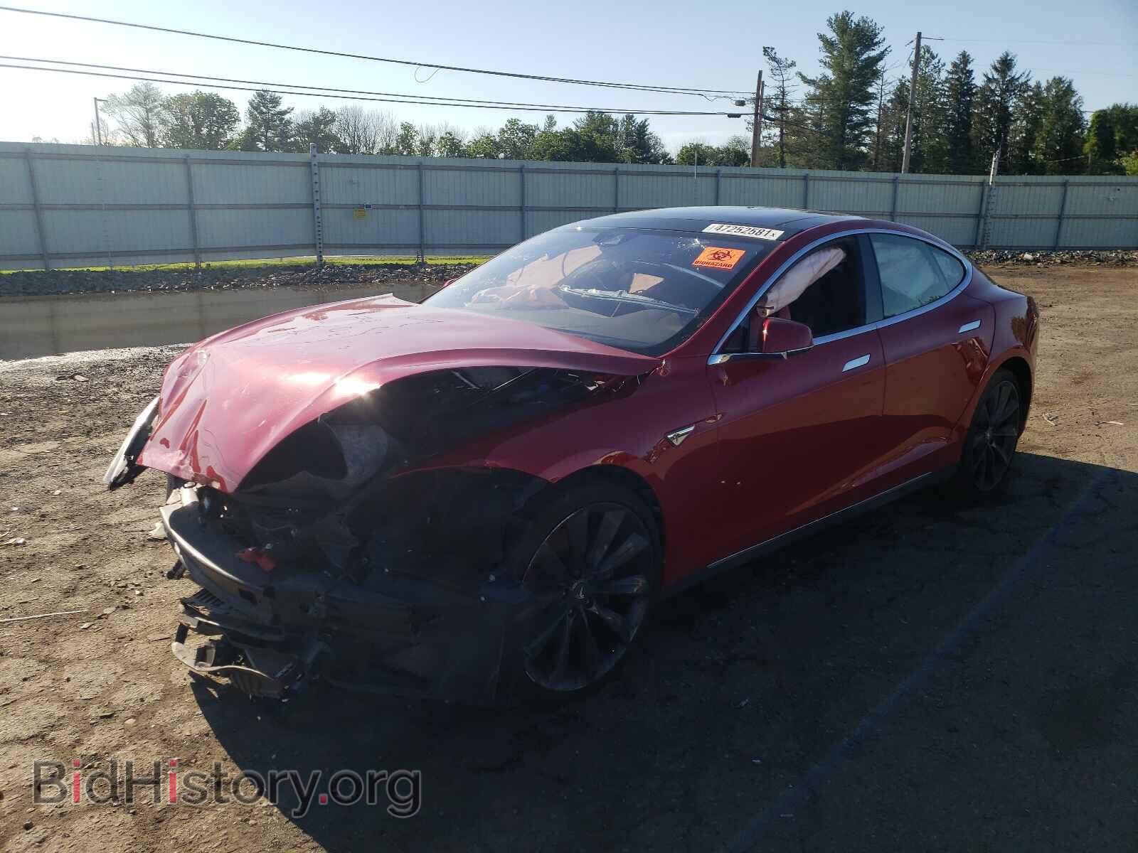 2015 TESLA MODEL S - VIN: 5YJSA1S24FF094095 - Фото 2