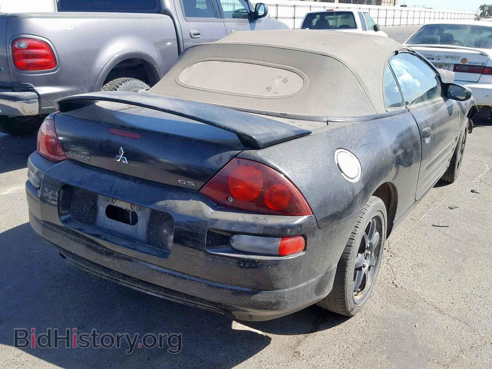 2002 MITSUBISHI ECLIPSE - VIN: 4A3AE45G22E073330 - Фото 4