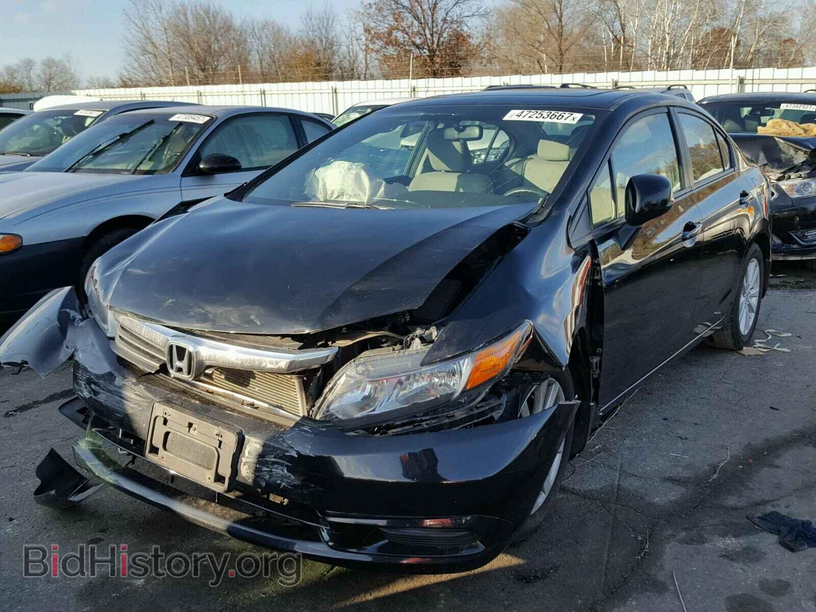 2012 HONDA CIVIC - VIN: 19XFB2F84CE343290 - Фото 2
