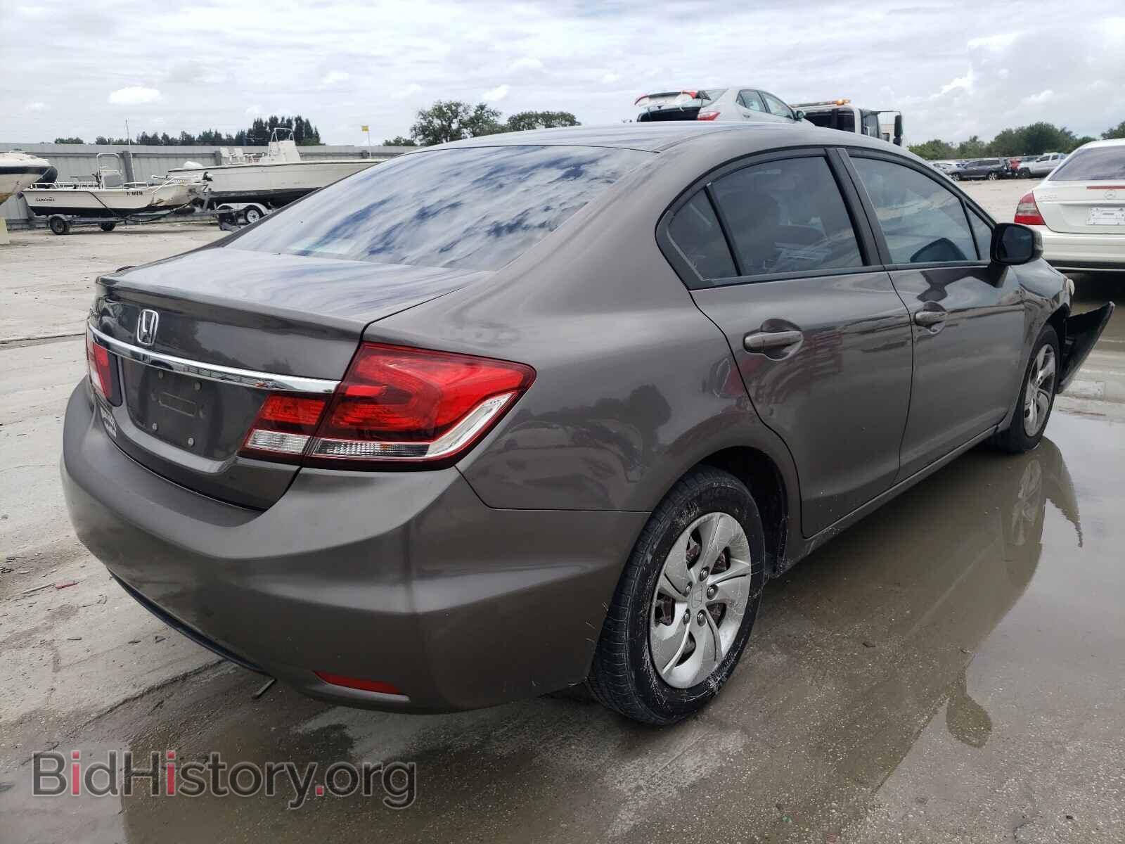2013 HONDA CIVIC - VIN: 19XFB2F52DE058143 - Фото 4