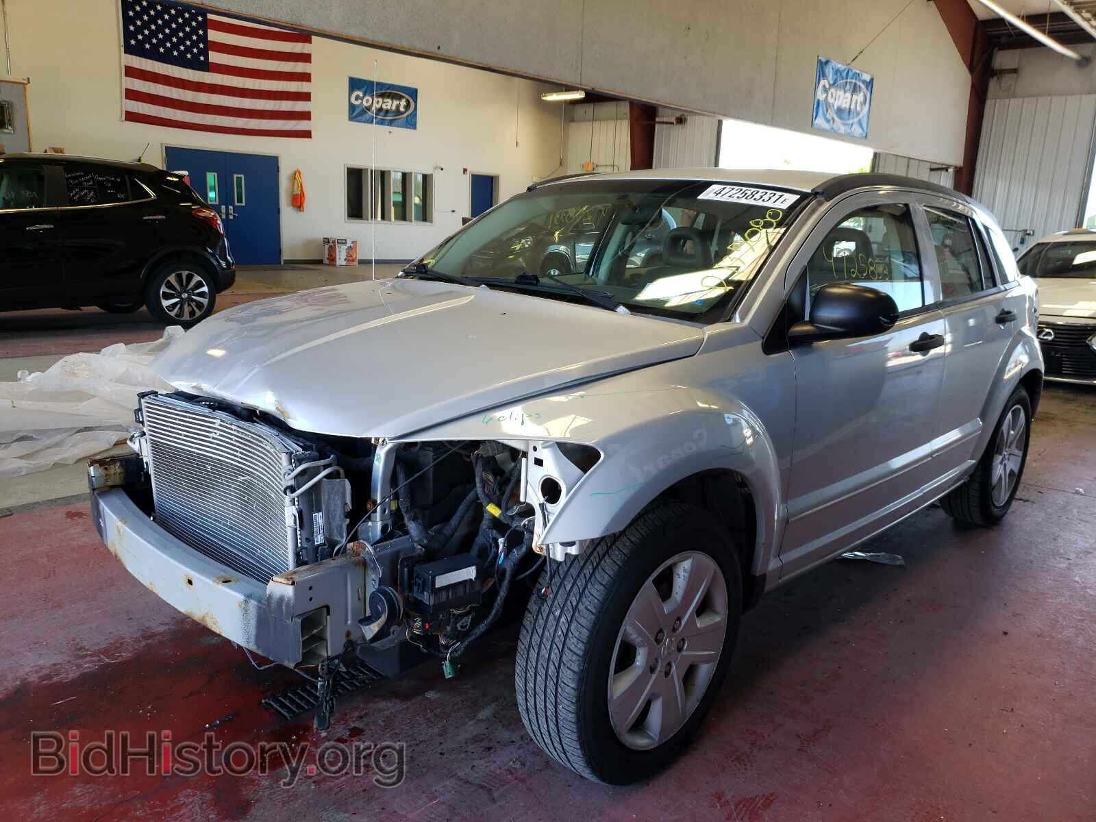 2007 DODGE CALIBER - VIN: 1B3HB48B87D562601 - Фото 2