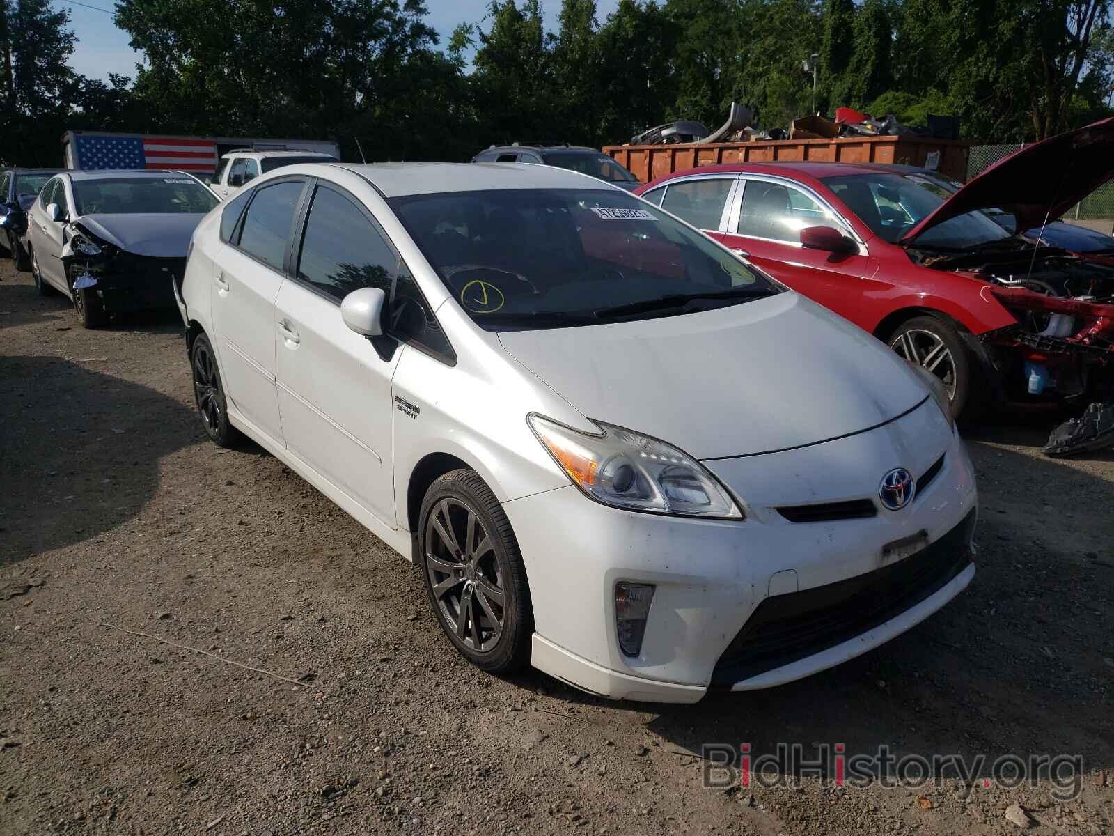 Фотография JTDKN3DU1D1655728 - TOYOTA PRIUS 2013