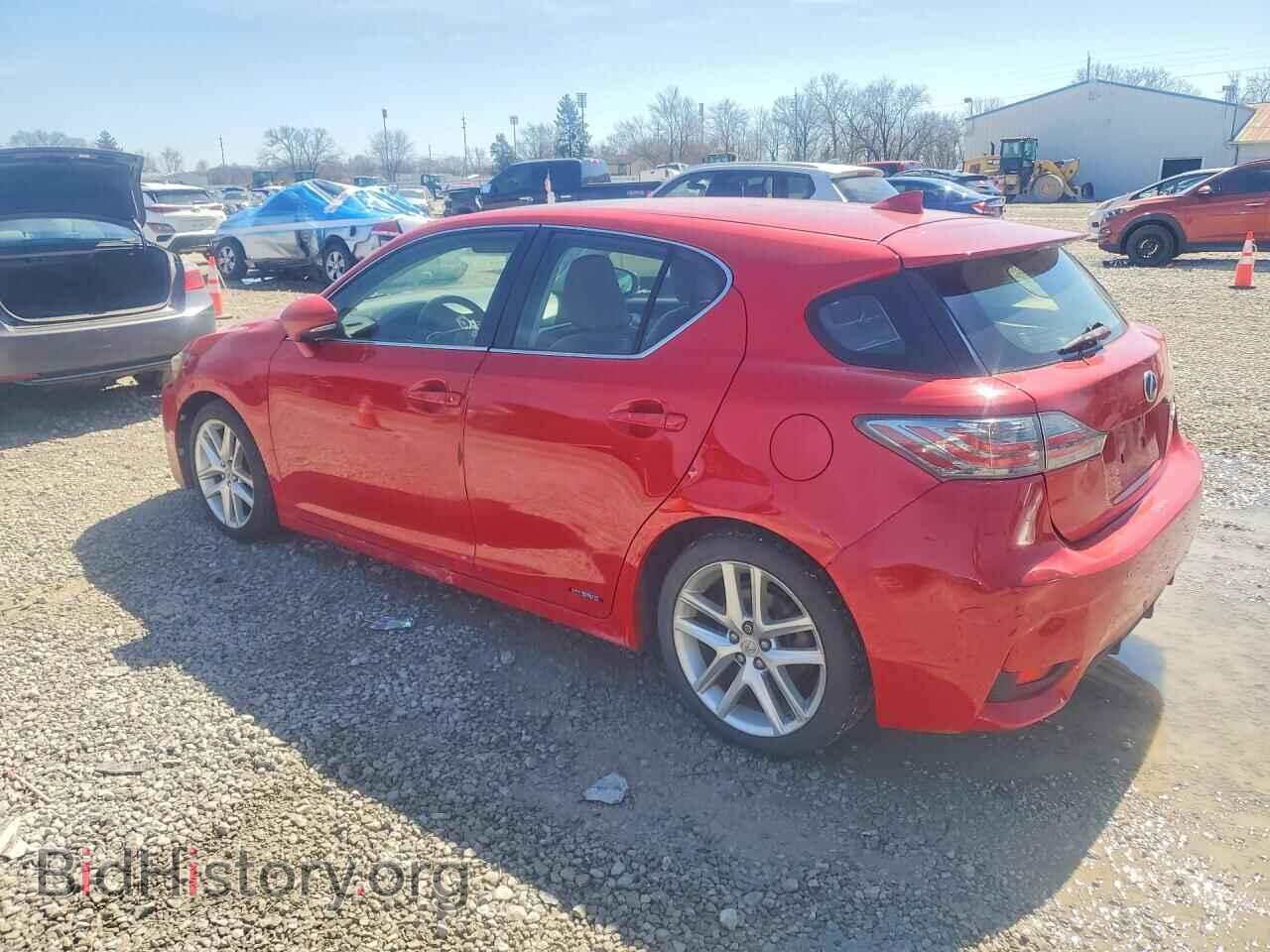 2014 LEXUS CT 200 - VIN: JTHKD5BH8E2185017 - Фото 2
