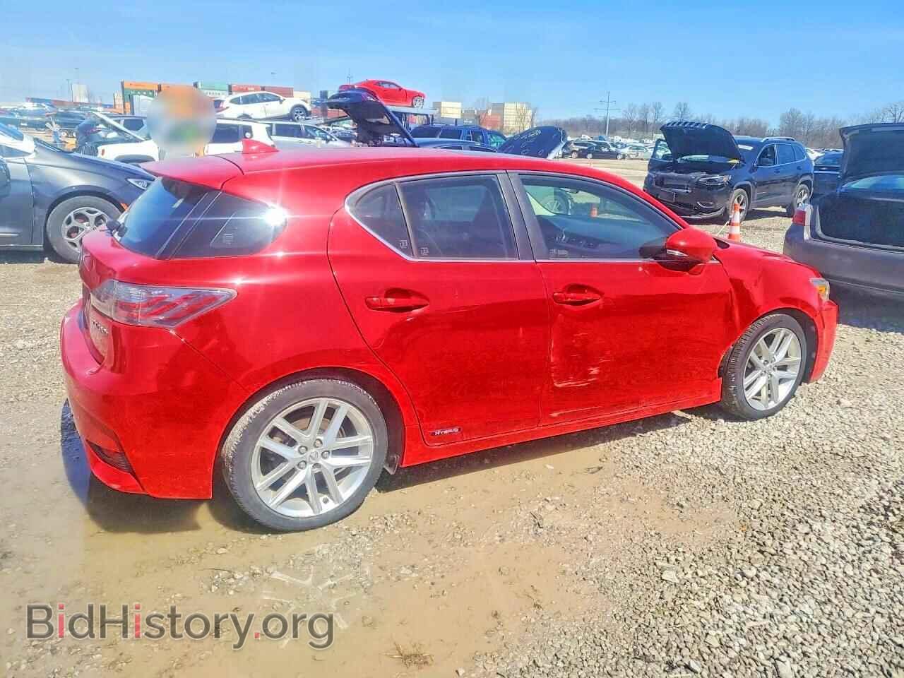 2014 LEXUS CT 200 - VIN: JTHKD5BH8E2185017 - Фото 3