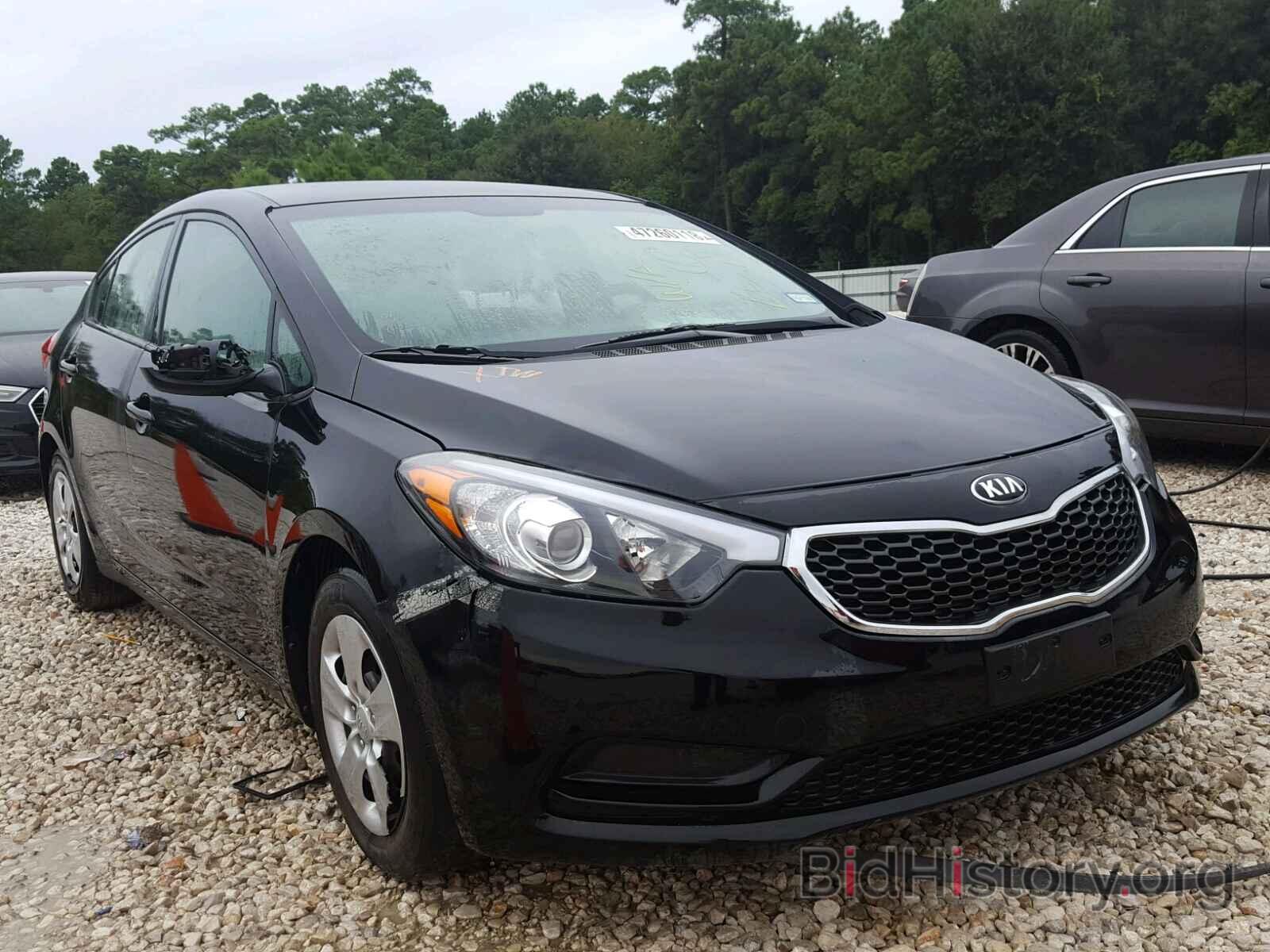 Photo KNAFK4A66G5540767 - KIA FORTE 2016