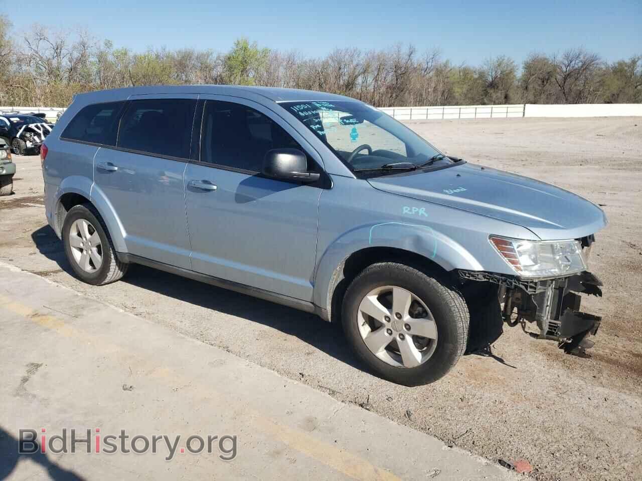 2013 DODGE JOURNEY - VIN: 3C4PDCAB1DT599245 - Фото 4