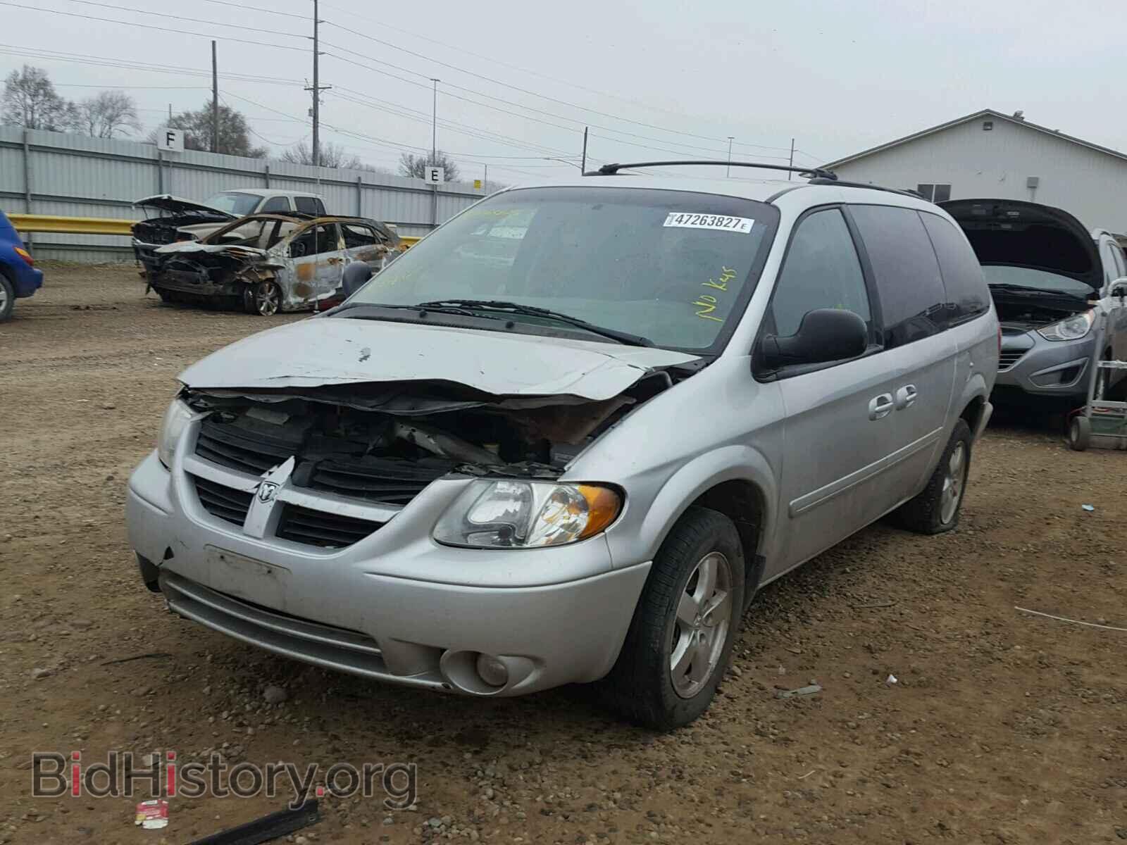 2007 DODGE CARAVAN - VIN: 2D4GP44L57R303557 - Фото 2
