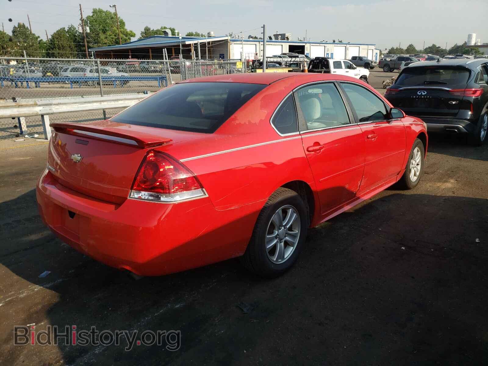 2012 CHEVROLET IMPALA - VIN: 2G1WF5E34C1156200 - Фото 4