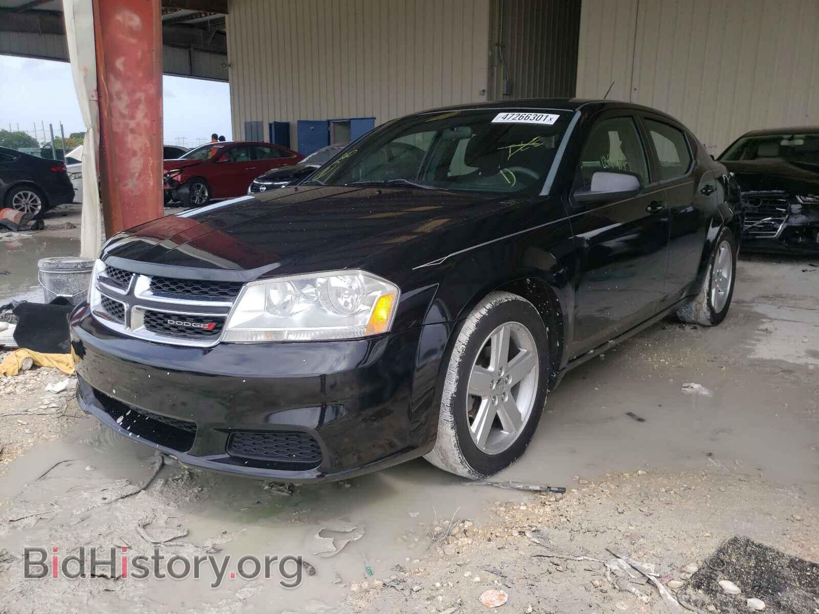 2013 DODGE AVENGER - VIN: 1C3CDZAB9DN566466 - Фото 2