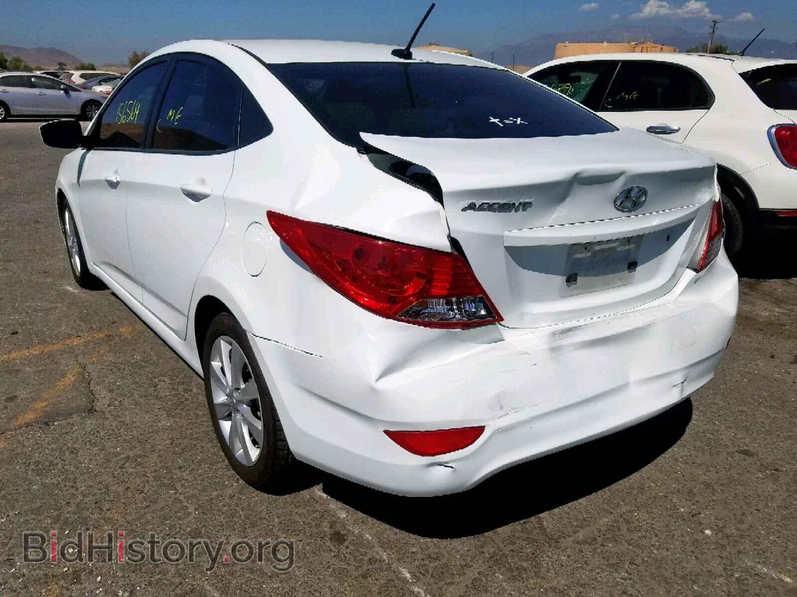 2013 HYUNDAI ACCENT - VIN: KMHCU4AE9DU443244 - Фото 3