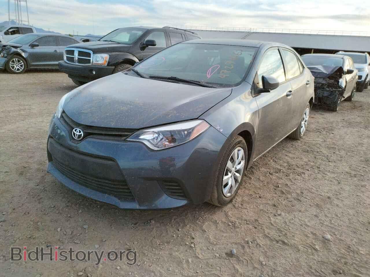 2014 TOYOTA COROLLA - VIN: 2T1BURHE2EC045200 - Фото 2