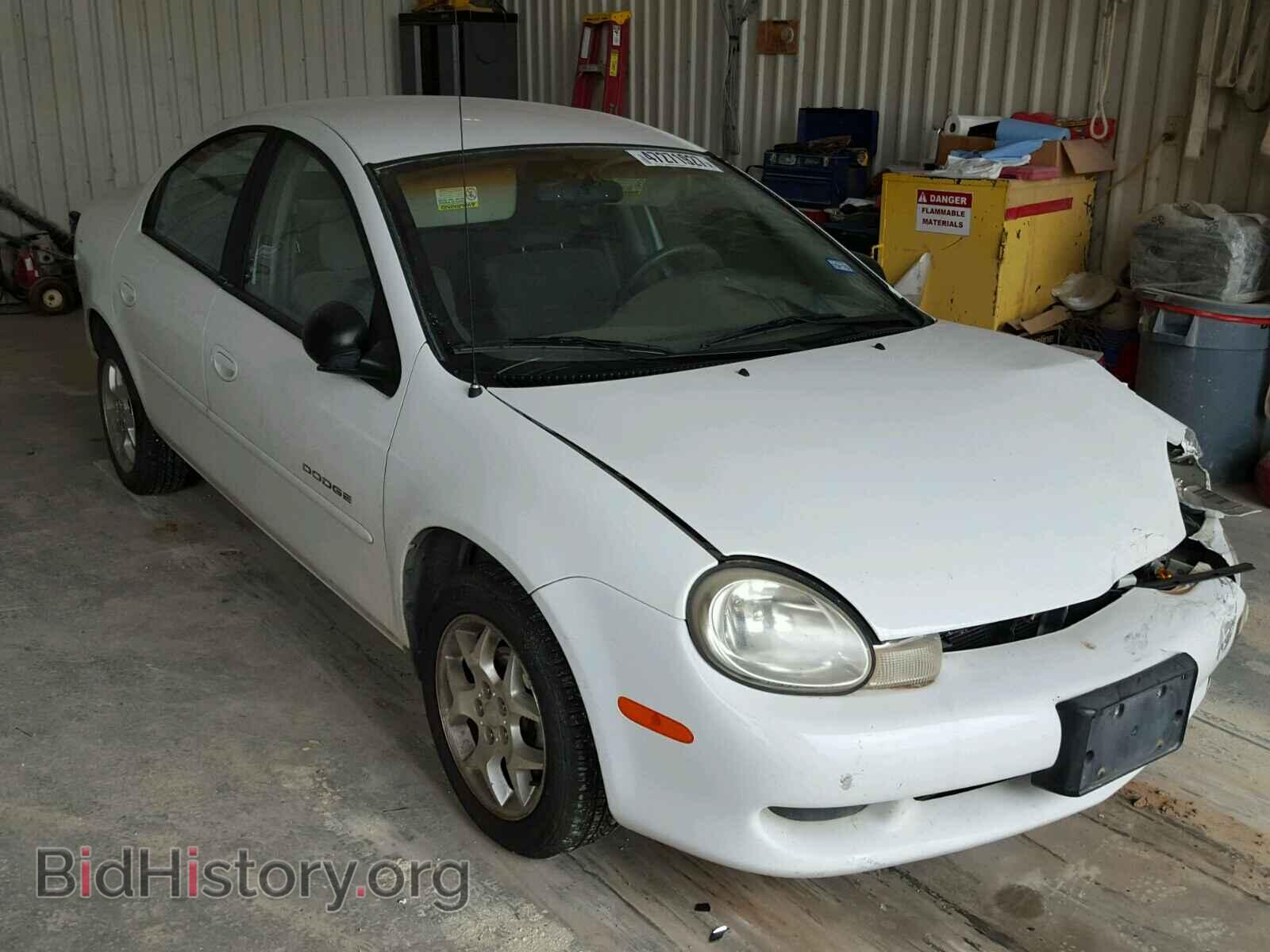 Фотография 1B3ES46CXYD725765 - DODGE NEON 2000