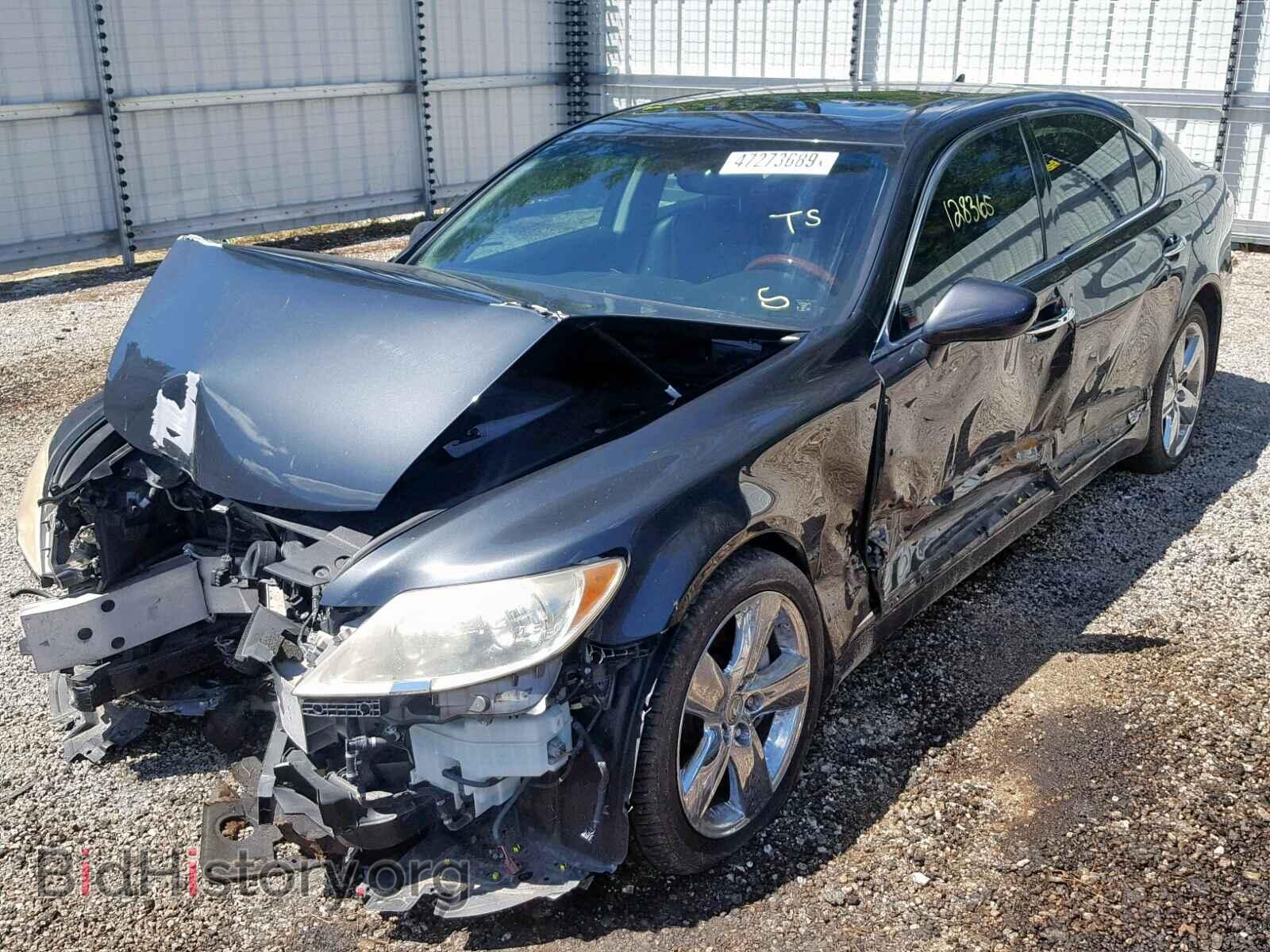 2008 LEXUS LS460 - VIN: JTHGL46F485025344 - Фото 2