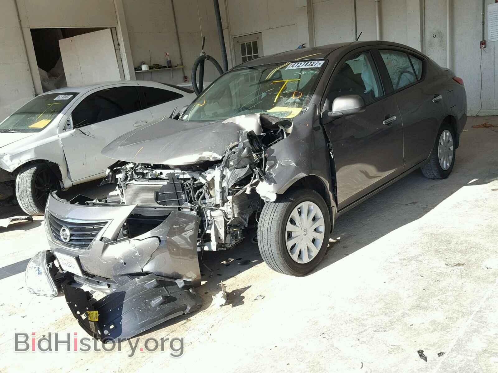 2012 NISSAN VERSA - VIN: 3N1CN7AP1CL946797 - Фото 2