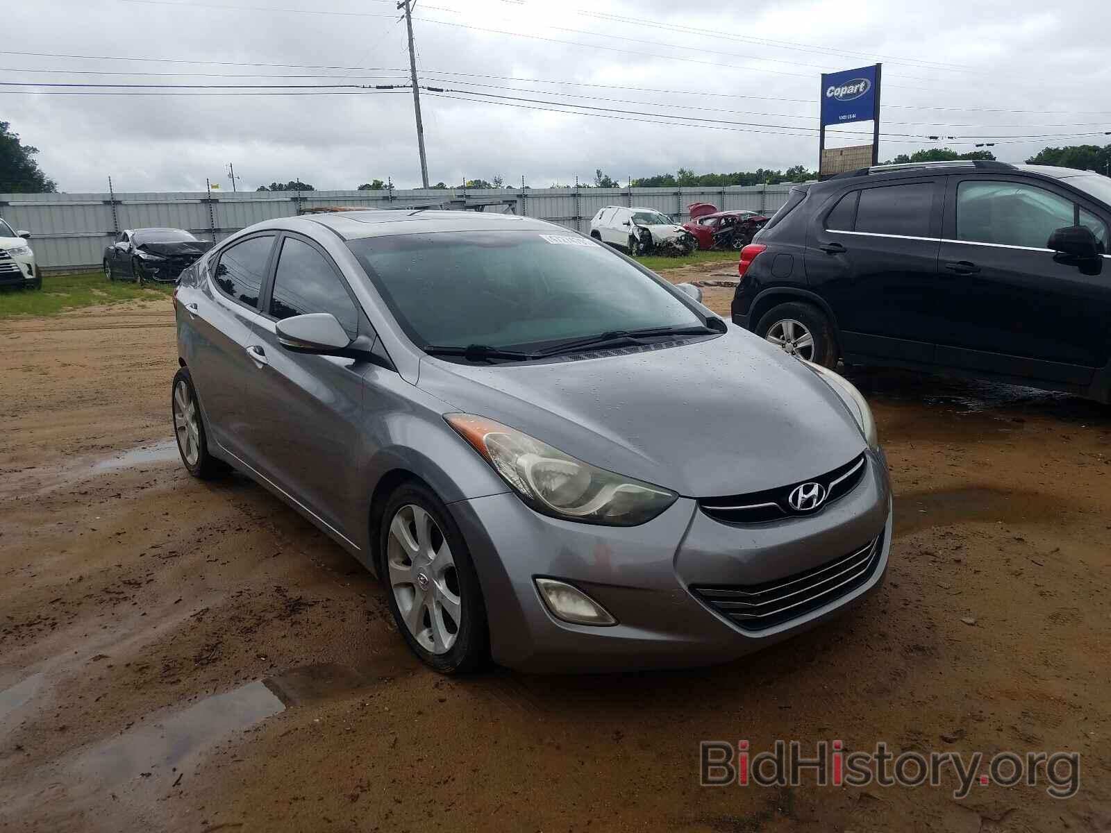 Photo KMHDH4AE9CU186612 - HYUNDAI ELANTRA 2012