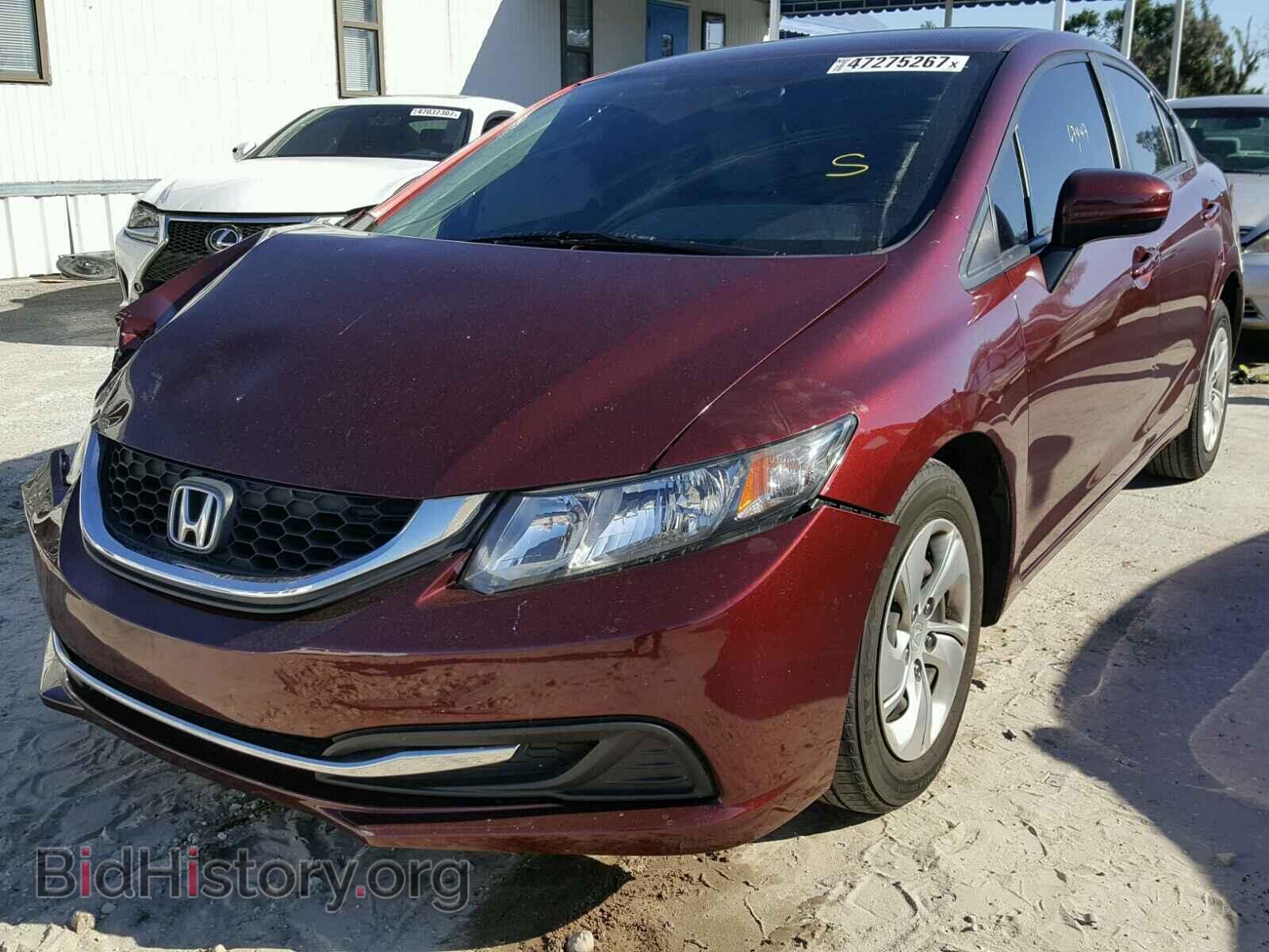2014 HONDA CIVIC - VIN: 19XFB2F57EE083623 - Фото 2